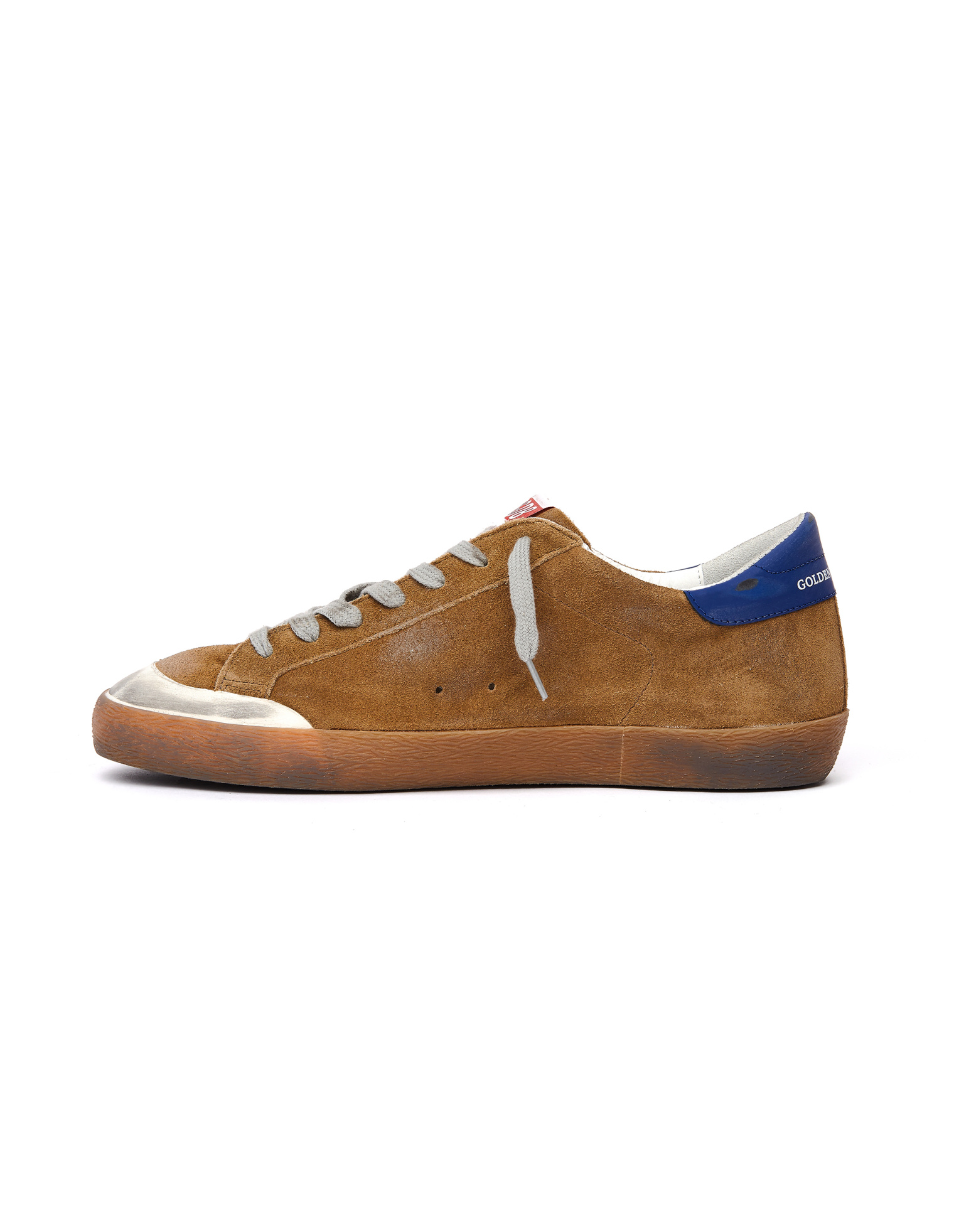 Golden Goose Brown Suede Superstar Sneakers