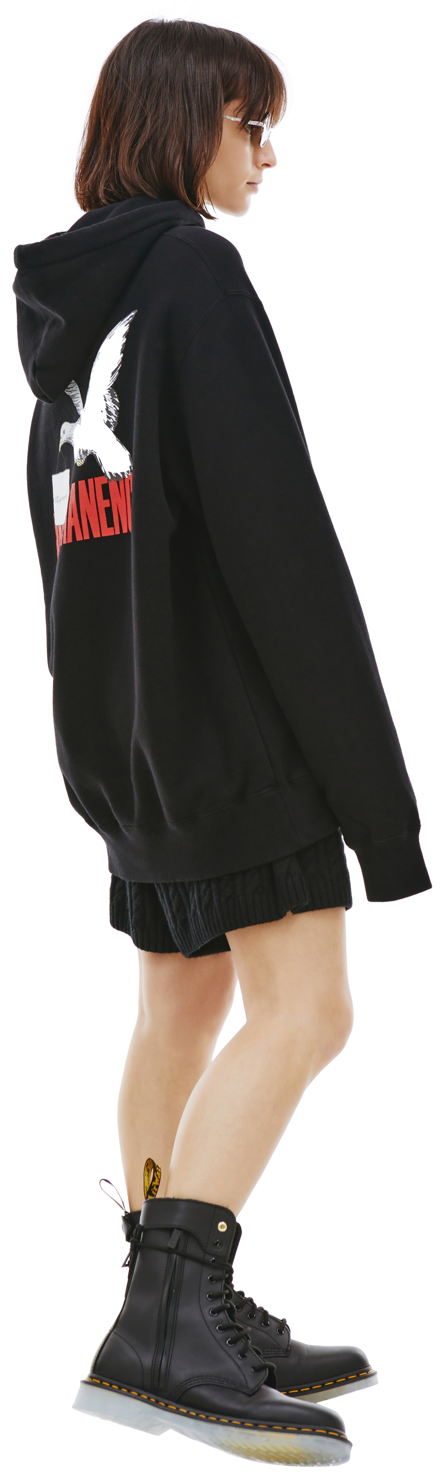 Undercover \'Impermanence\' printed hoodie