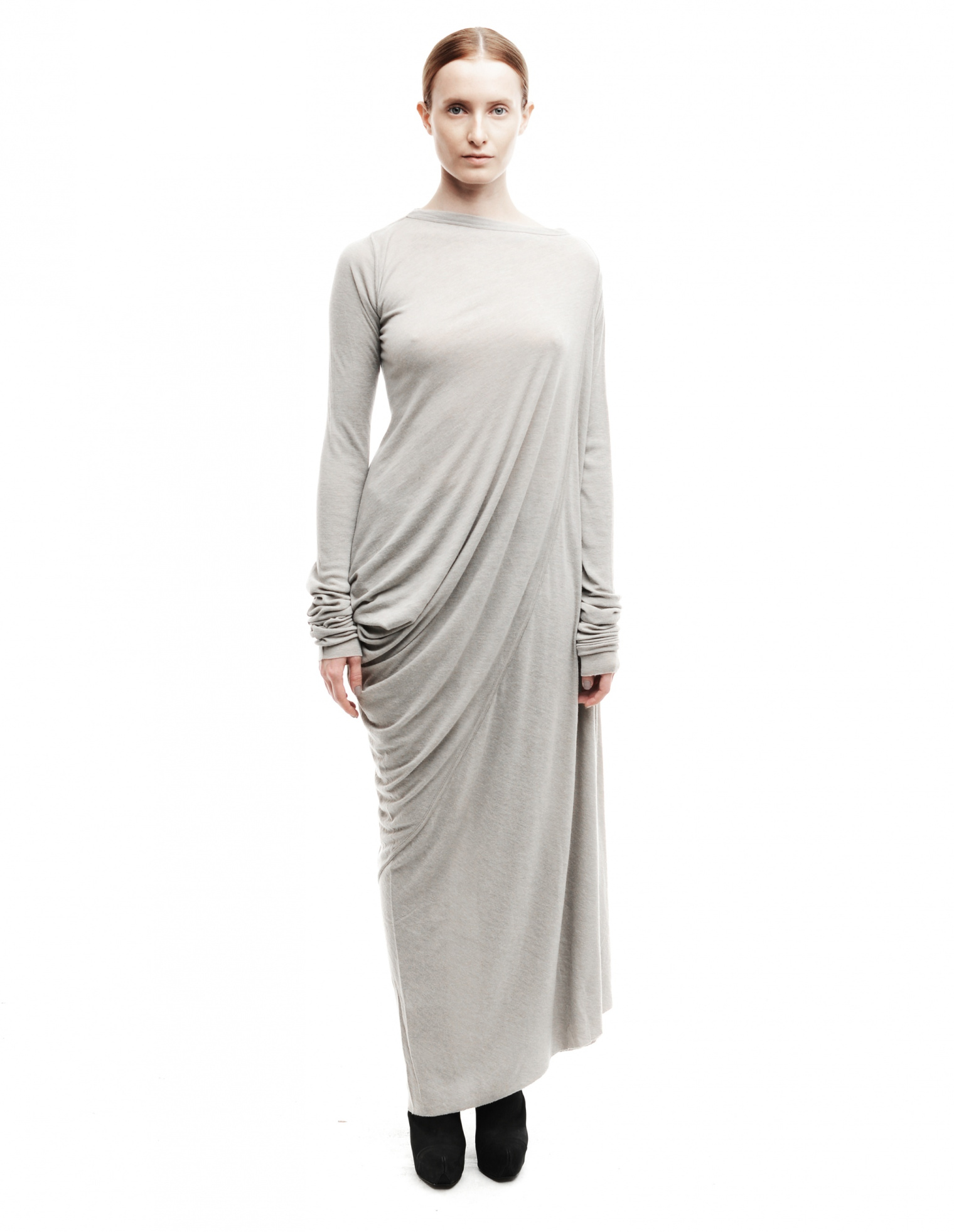 Rick Owens Lilies Платье из вискозы, ангоры и шерсти