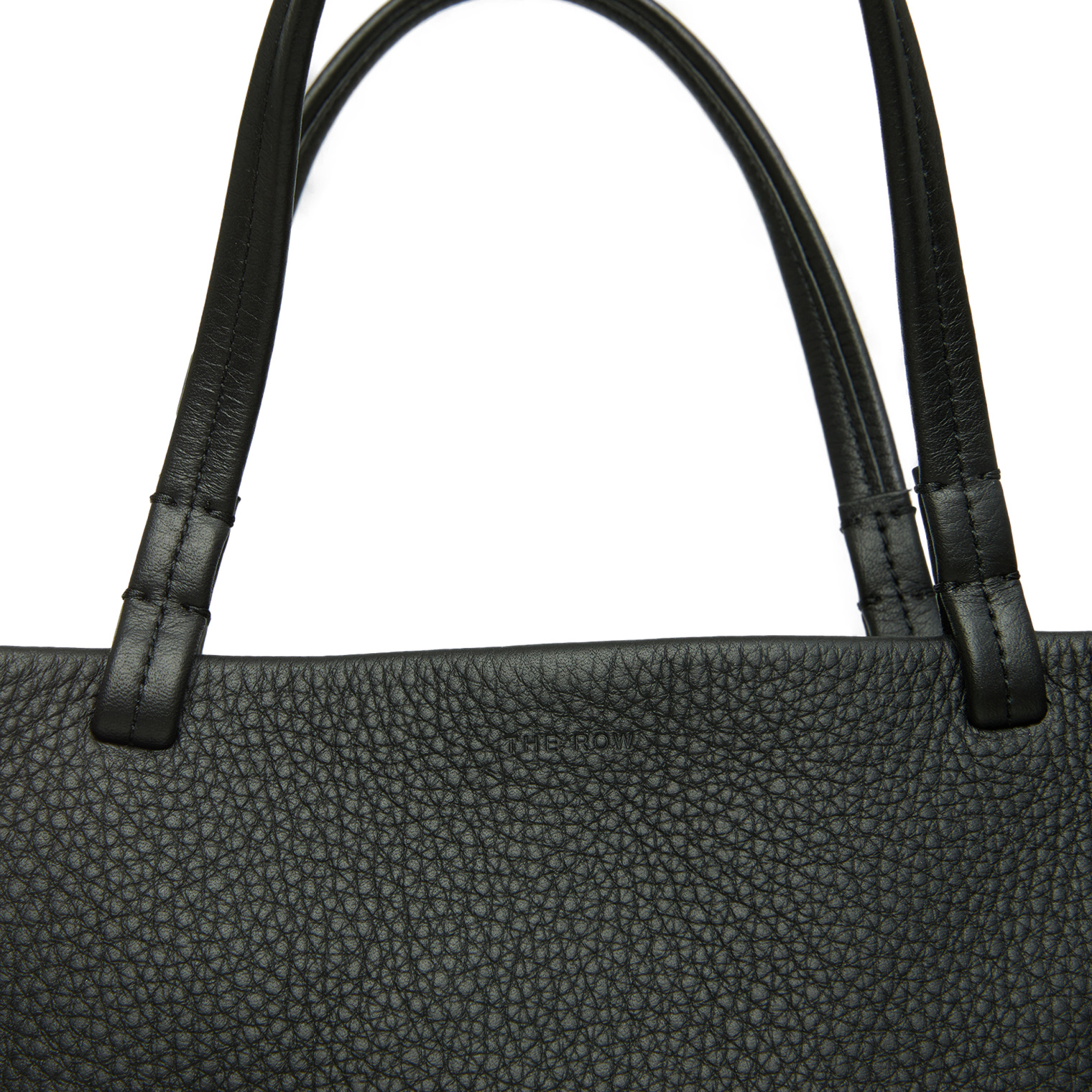 The Row Leather bag park tote small