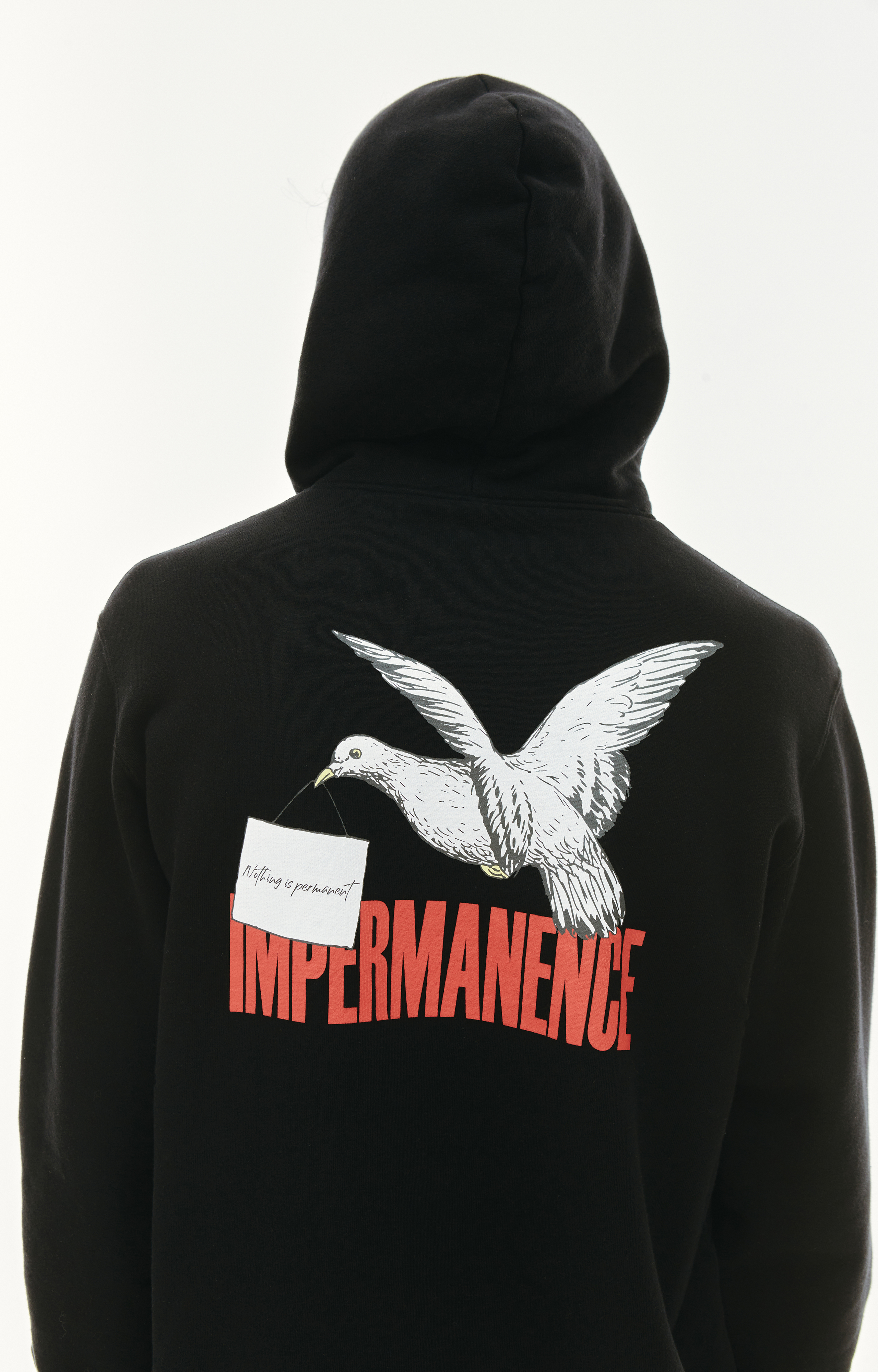 Undercover \'Impermanence\' printed hoodie