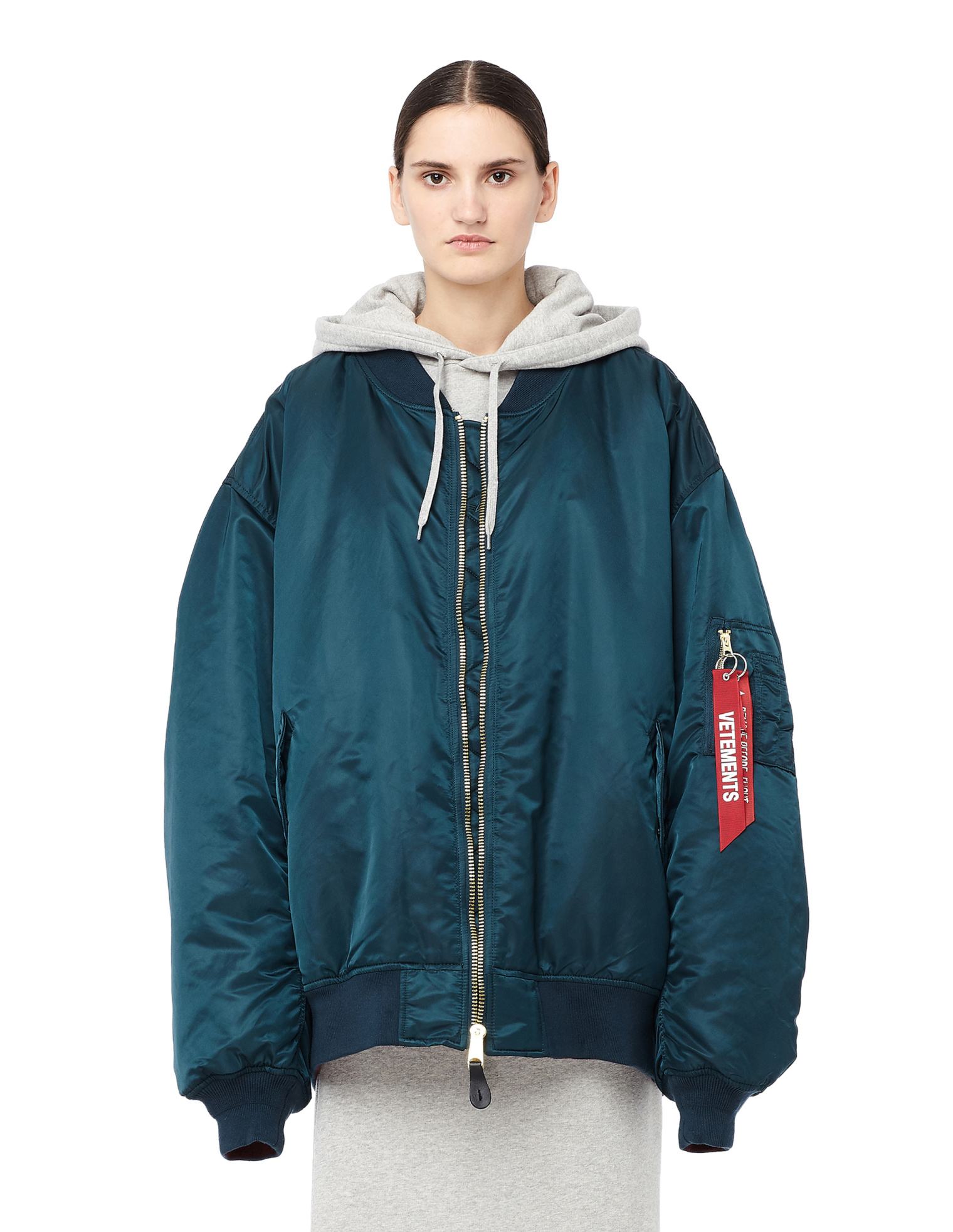 VETEMENTS Двусторонний бомбер Alpha Industries