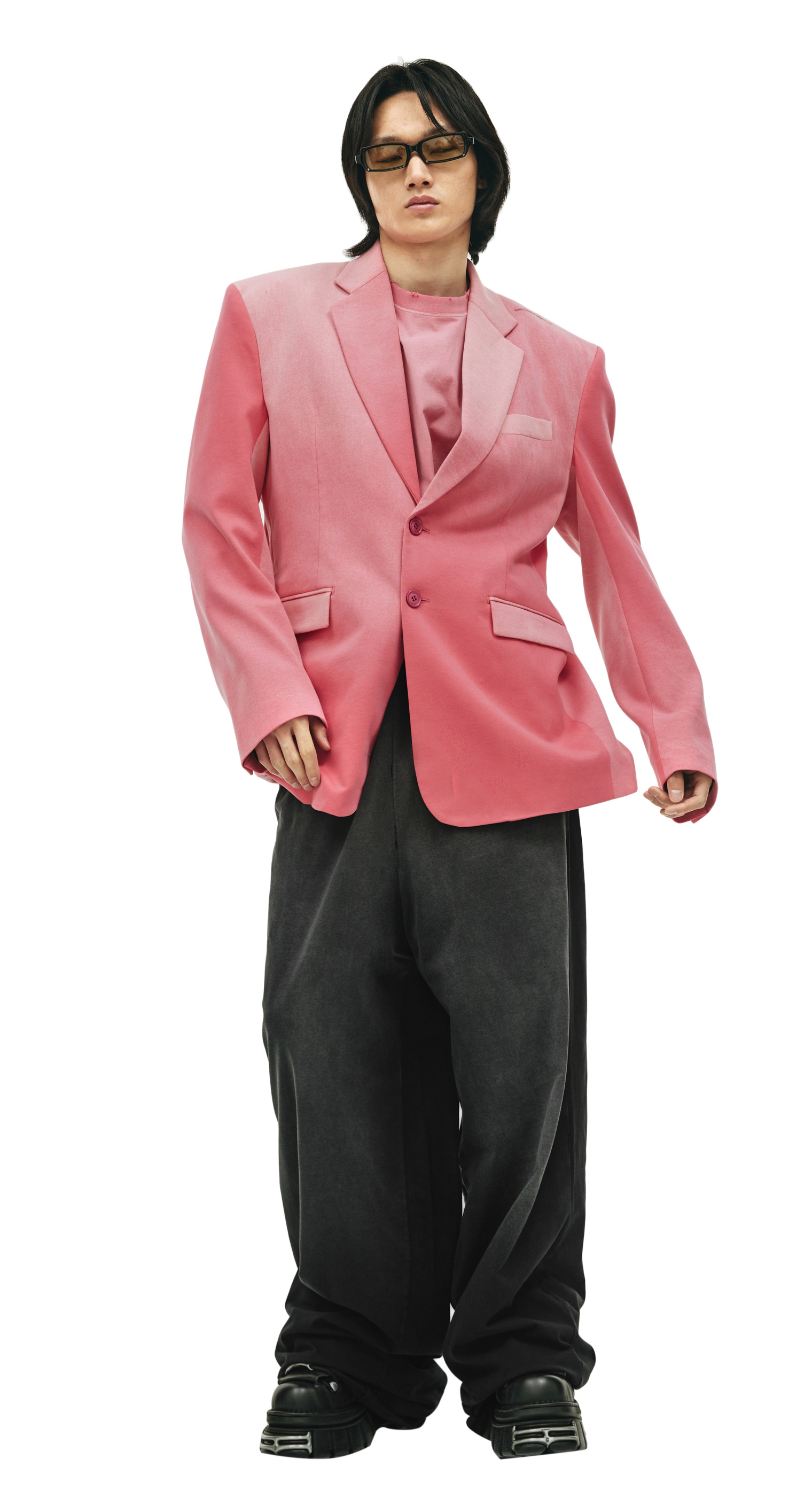 VETEMENTS Pink oversized blazer