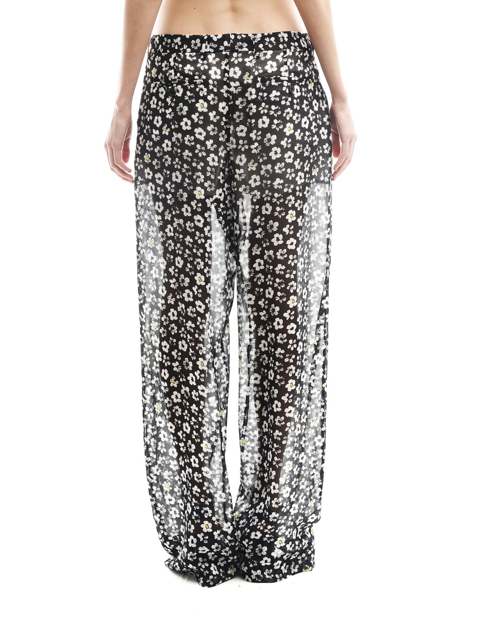 Maison Margiela Шелковые брюки