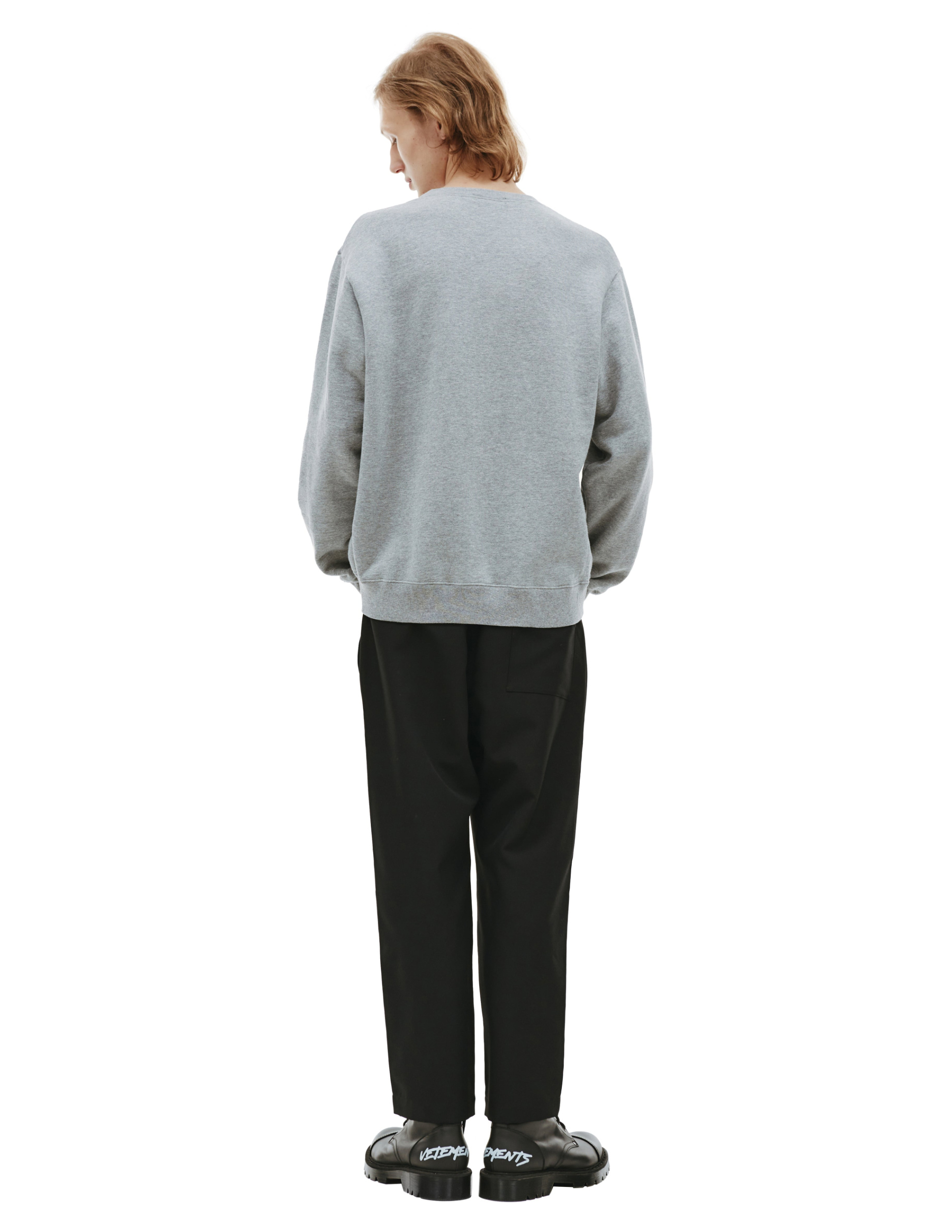 Undercover Peace Sign Sweatshirt in Grey