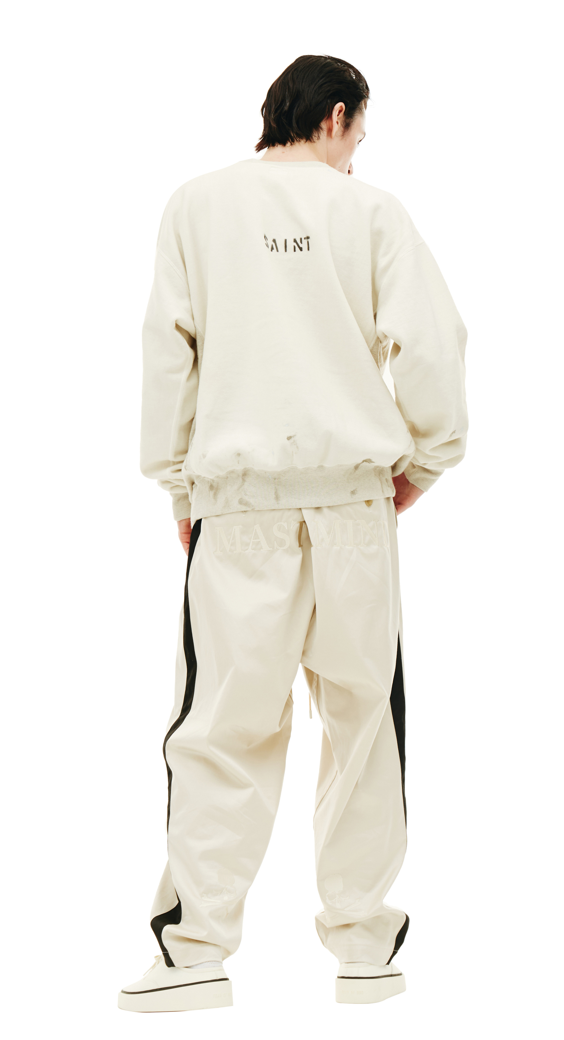 Saint Michael Printed oversize sweatshirt