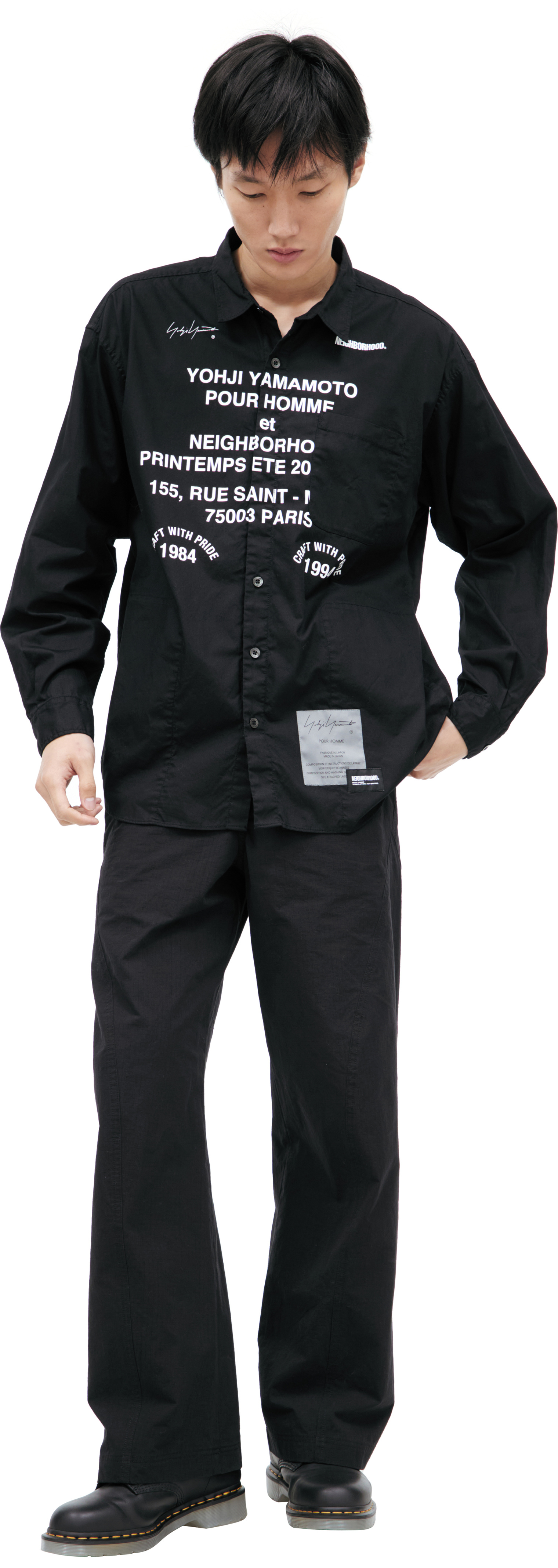 Yohji Yamamoto x Neighborhood Shirt