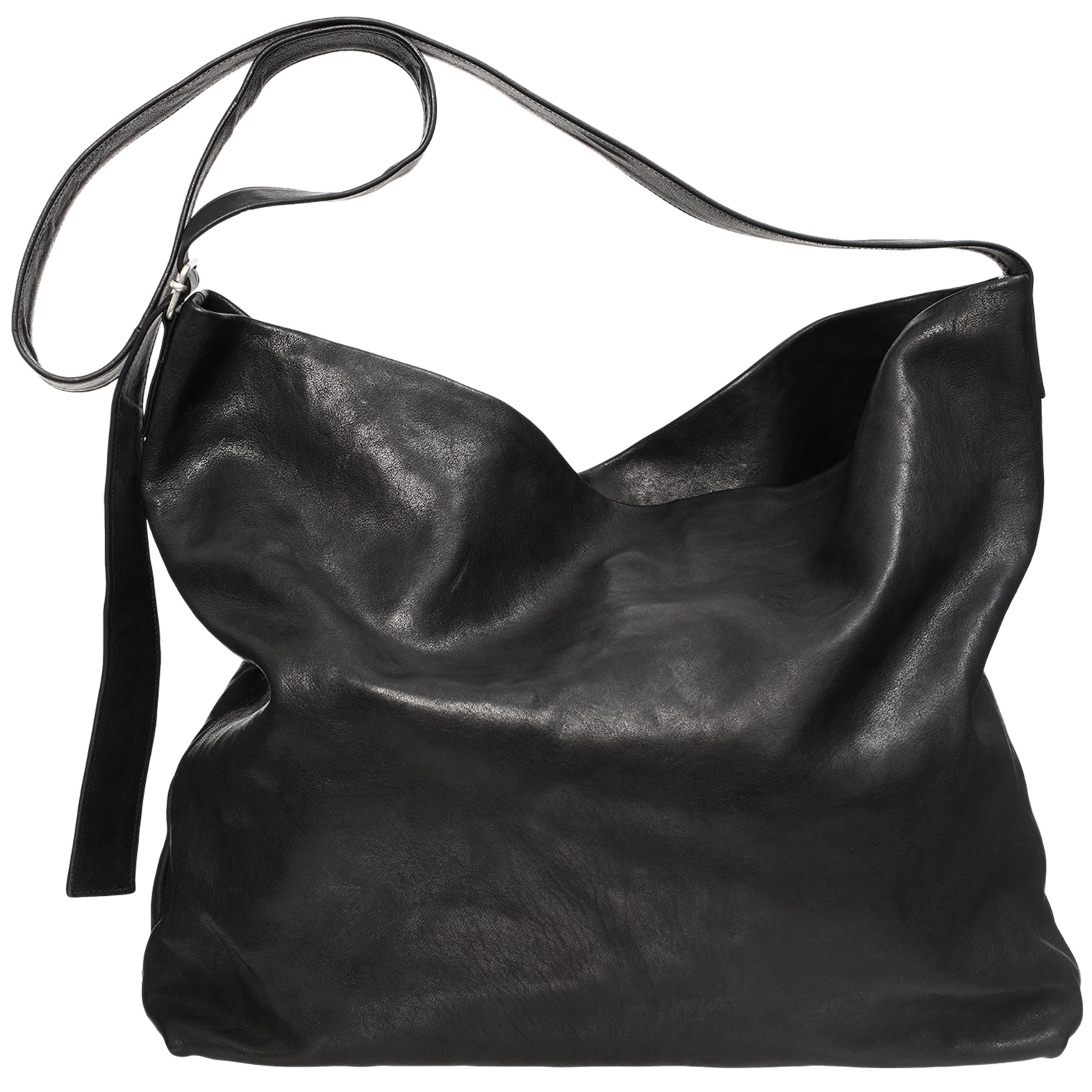 Ann Demeulemeester Black leather bag