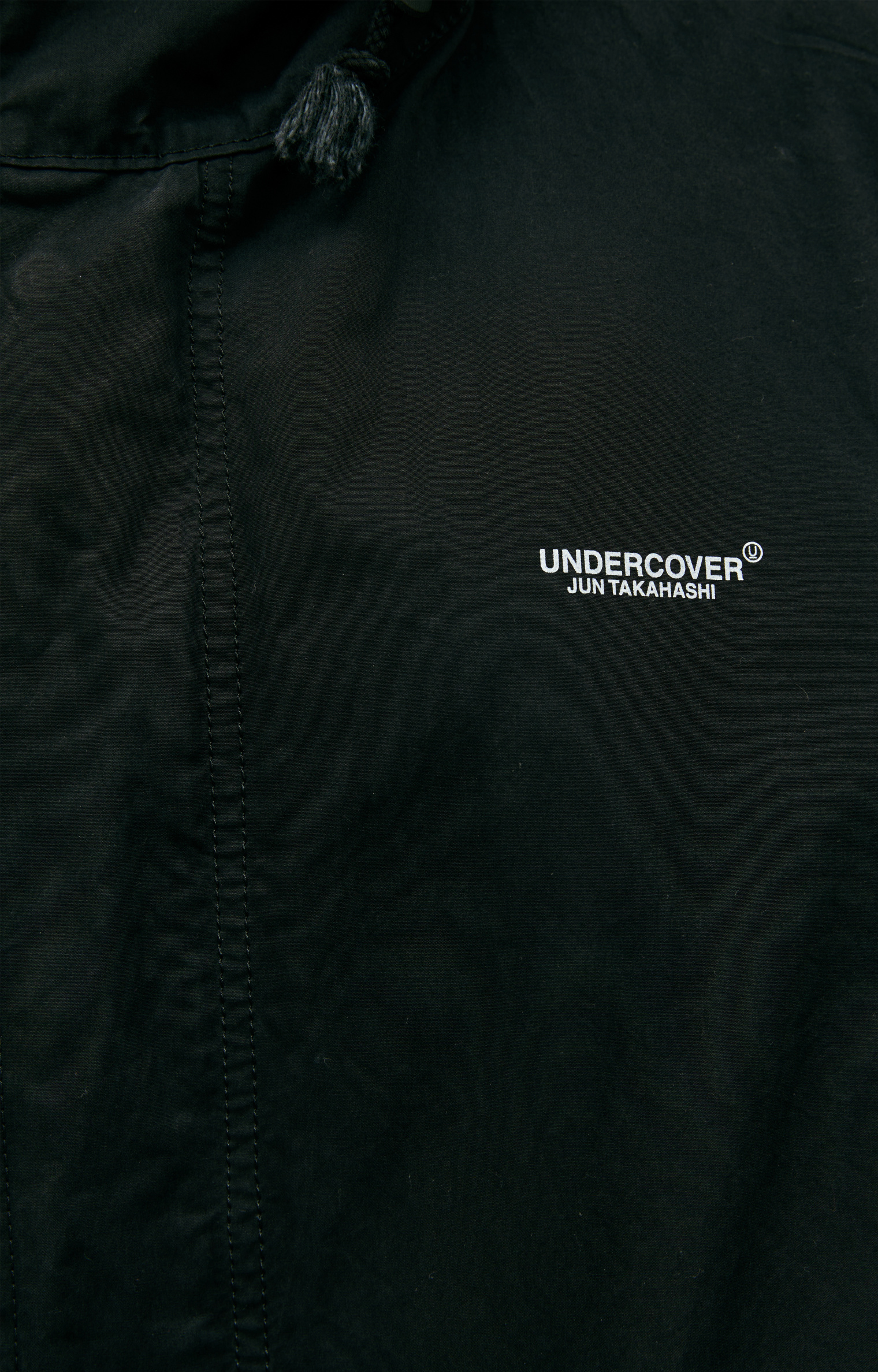 Undercover Black Printed Coat