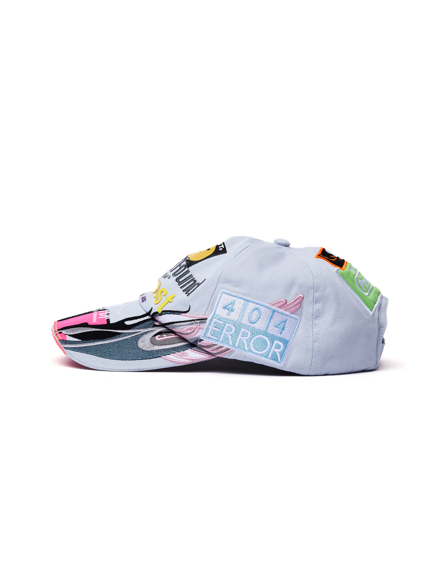 VETEMENTS Embroidered Grey Cap