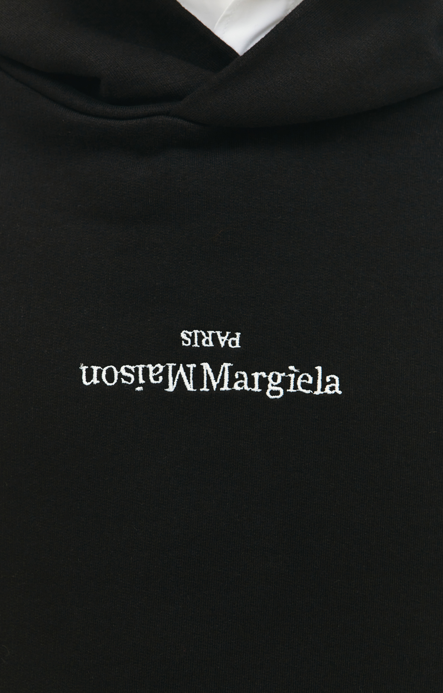 Maison Margiela Logo Cotton Hoodie