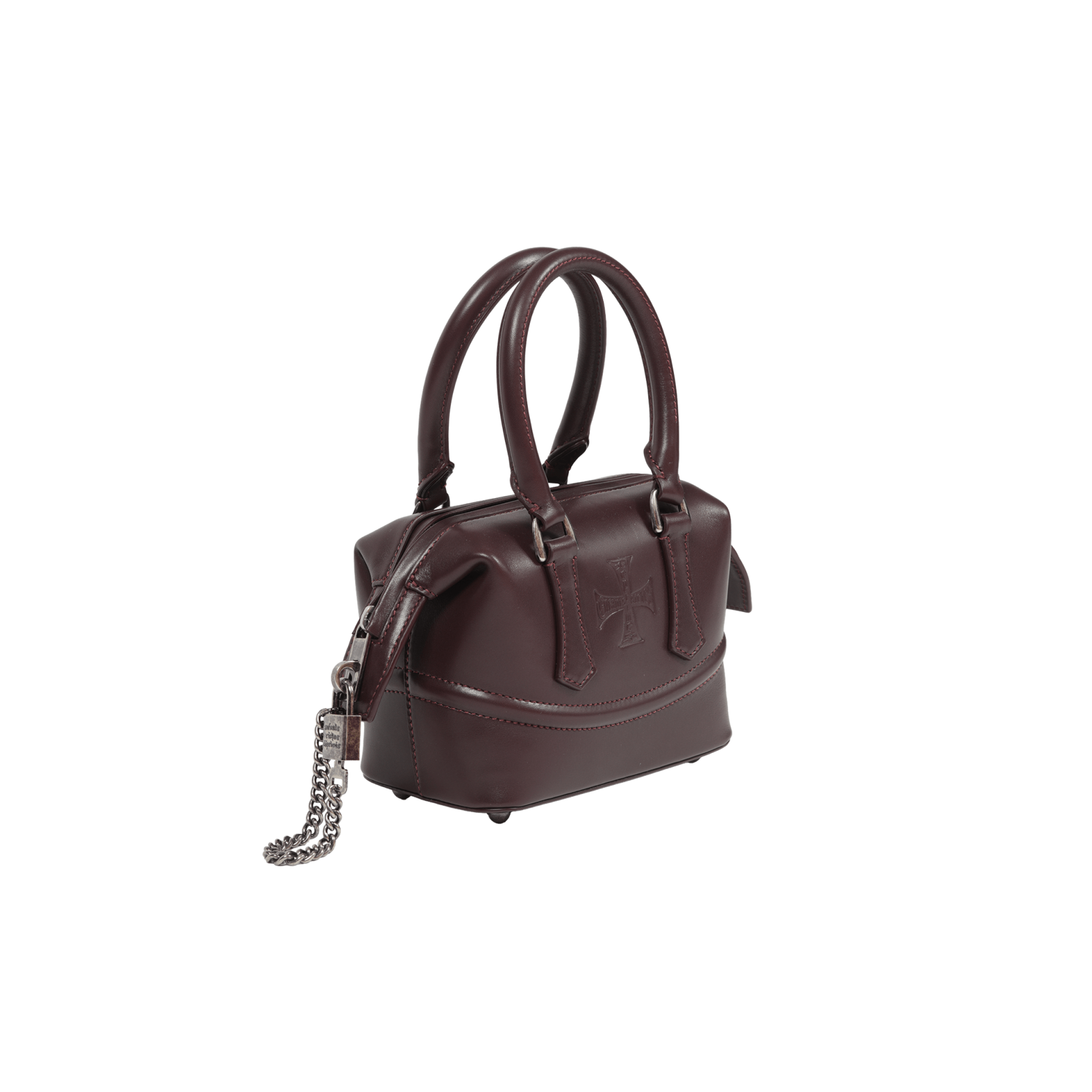 Enfants Riches Déprimés Burgundy leather bag