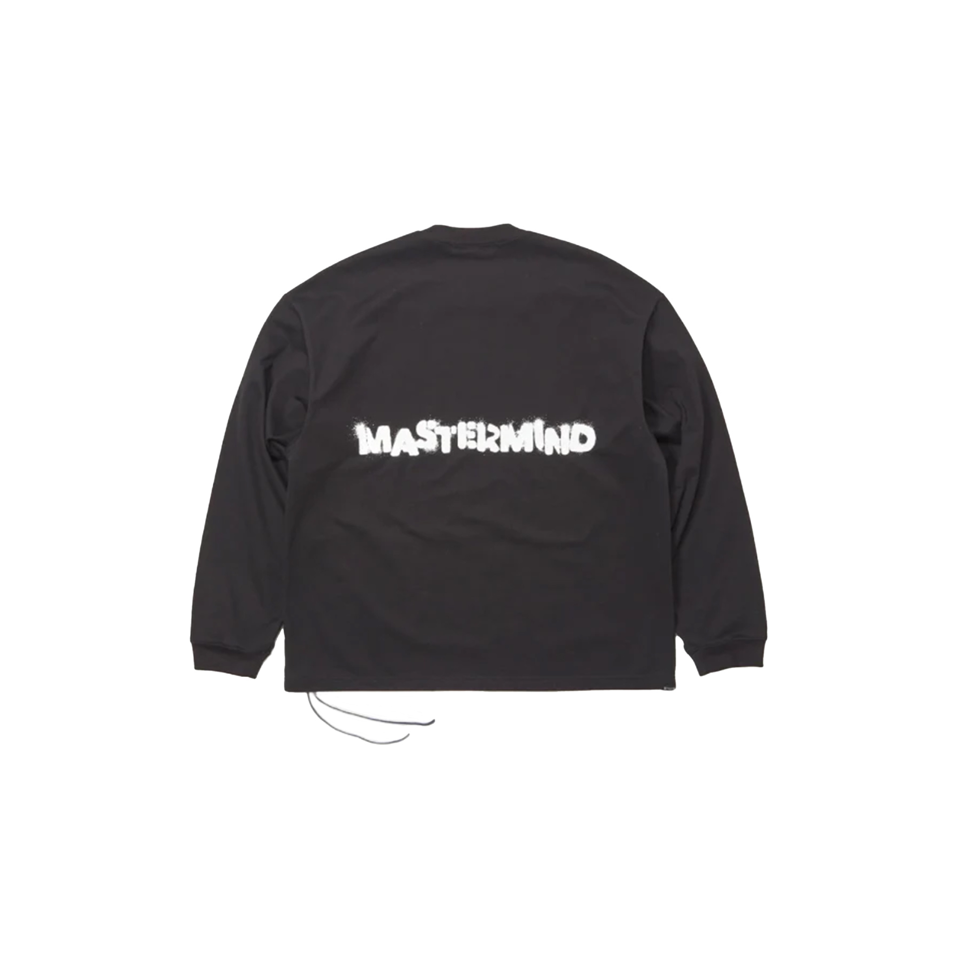 Mastermind WORLD Black longsleeve shirt with a skull print