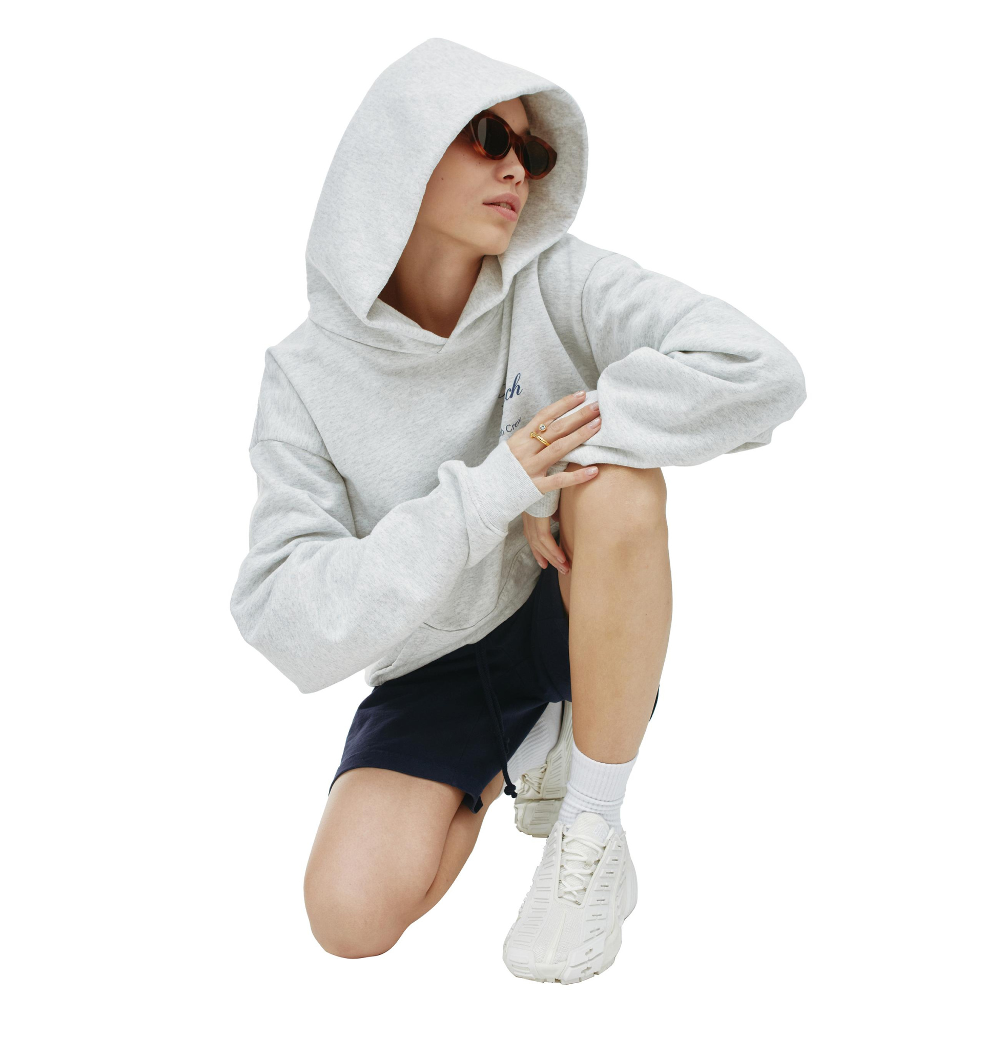 SPORTY & RICH Hoodie Star Health Crew