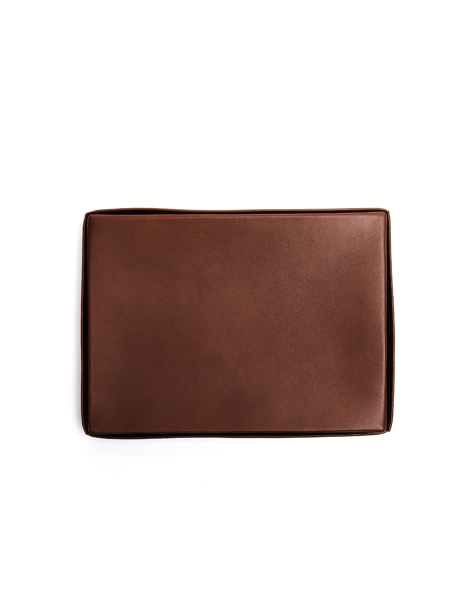 Isaac Reina Brown Leather A5 Box