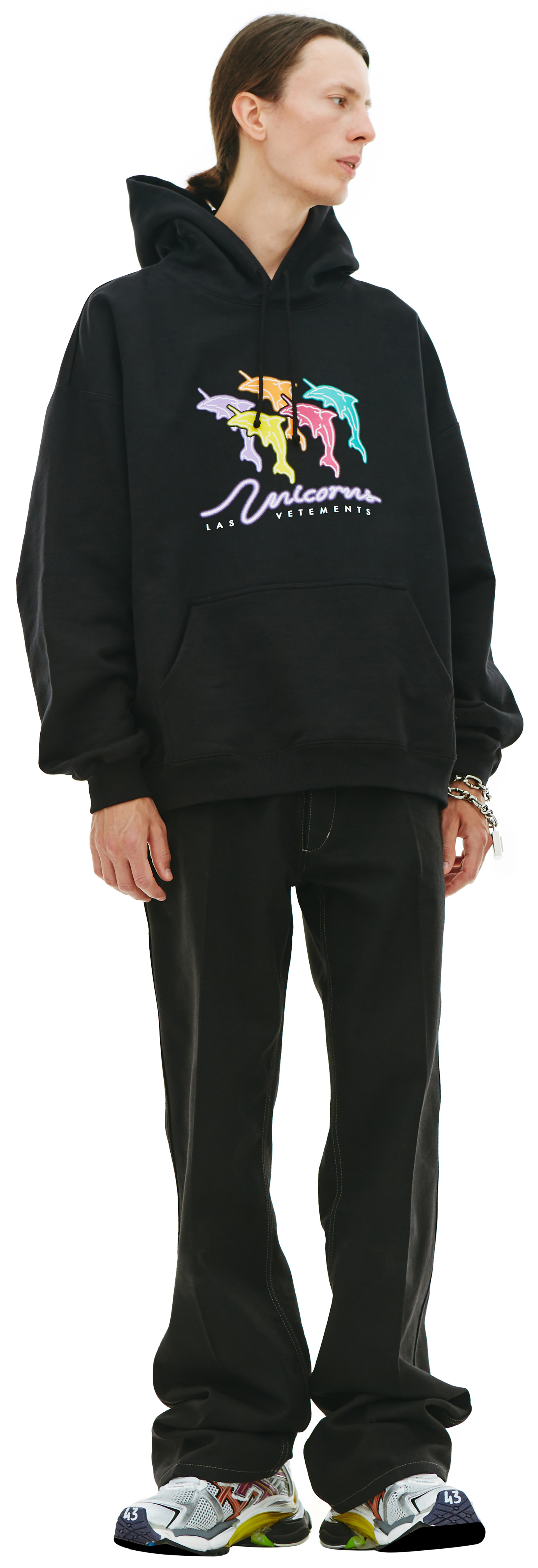 VETEMENTS Dolphin-unicorn hoodie