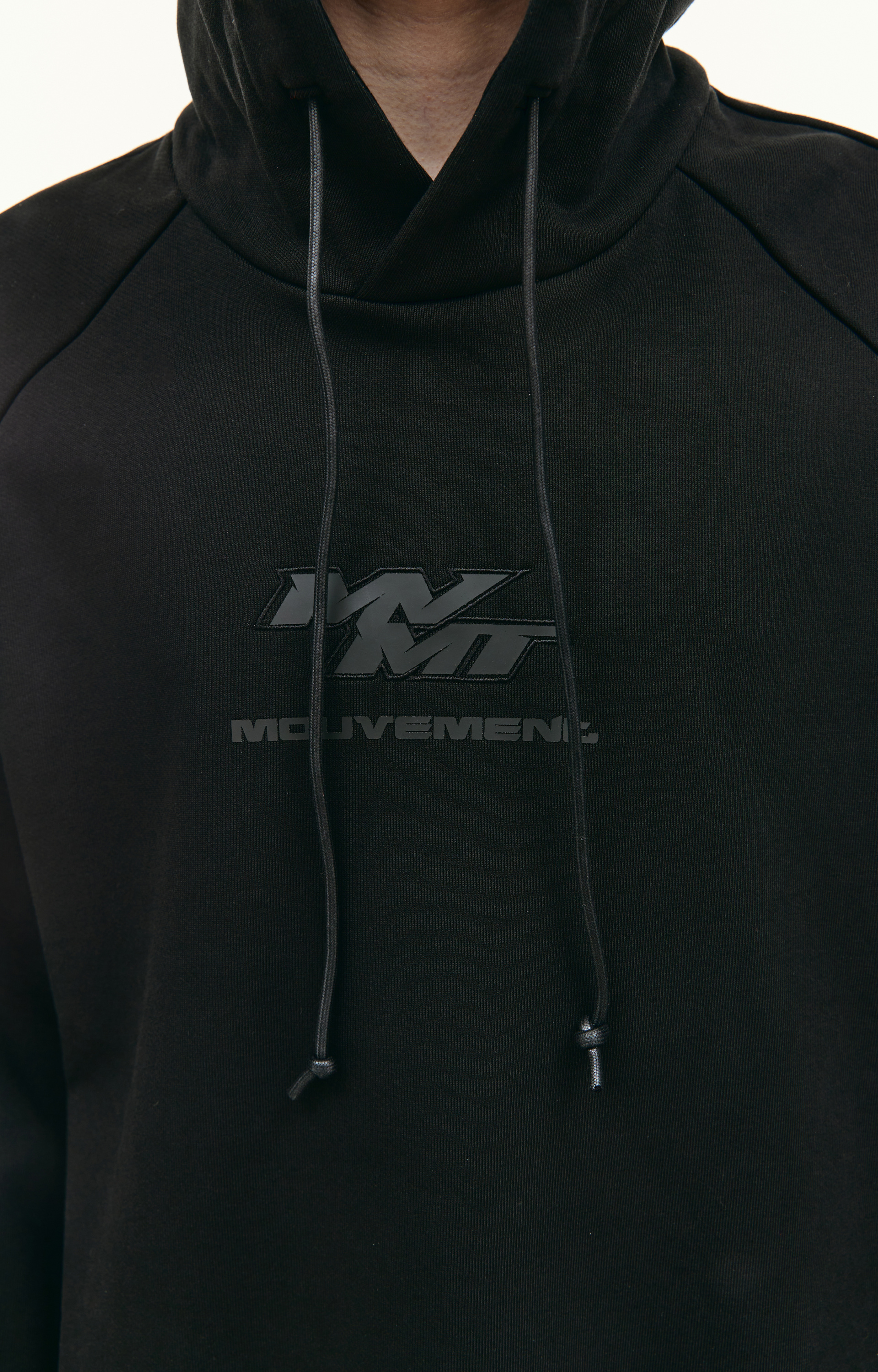 Juun.J Cotton printed hoodie