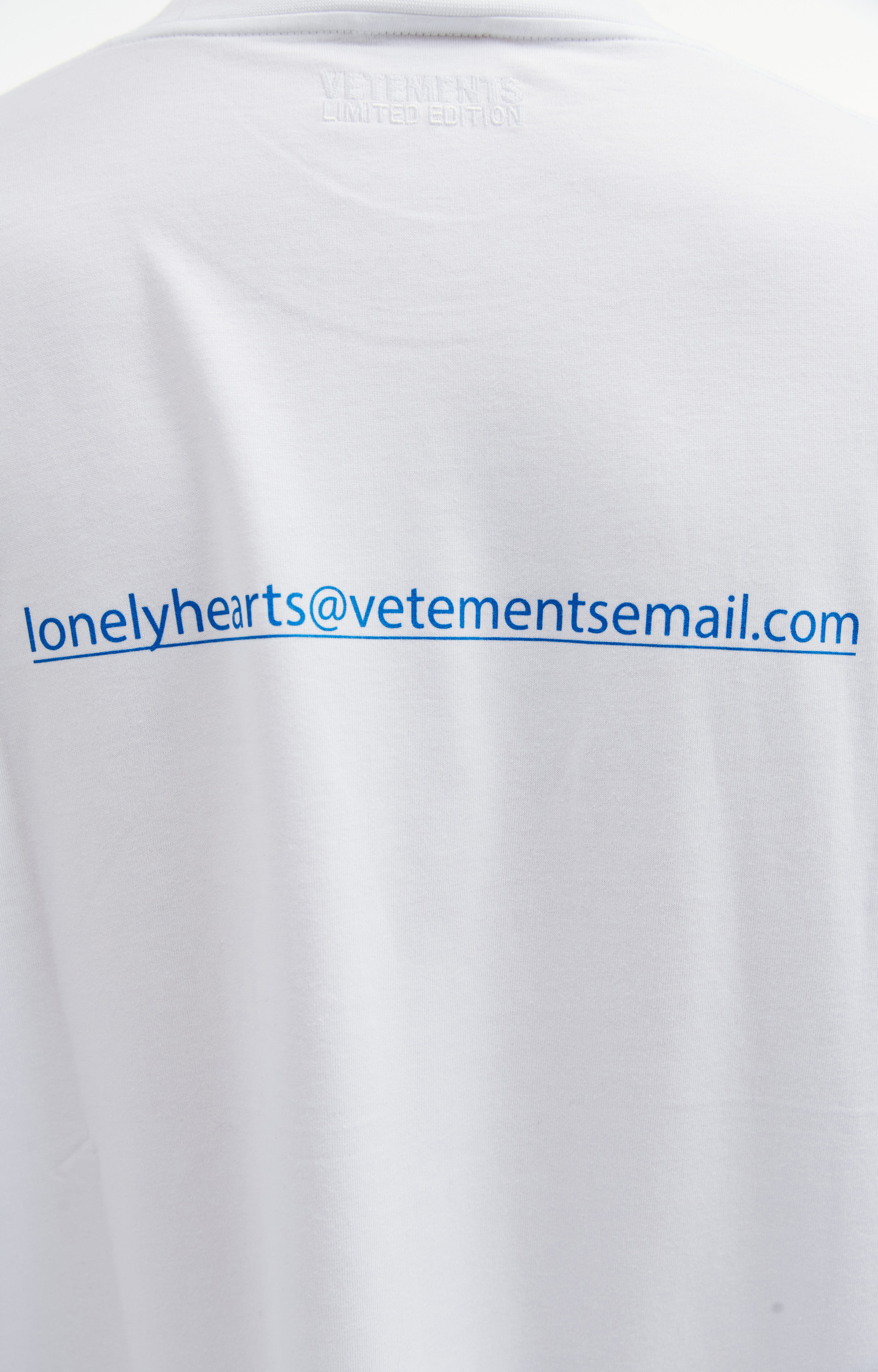 VETEMENTS Single Mingle printed T-shirt