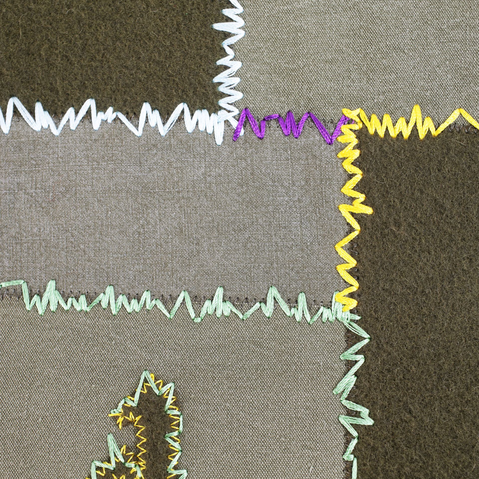 Readymade Patchwork big chain bag