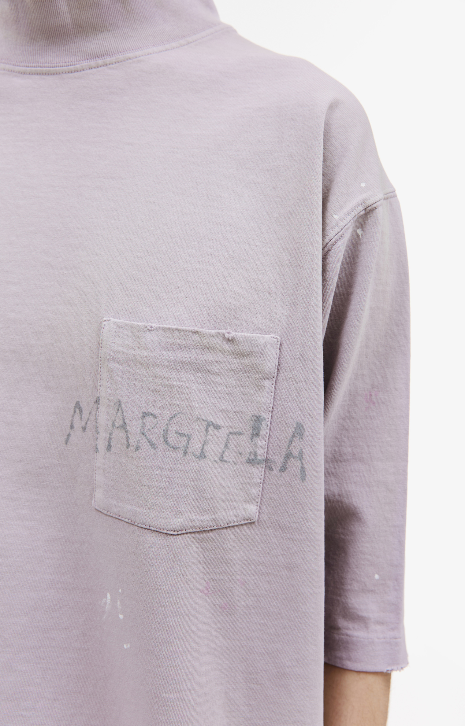 Maison Margiela Distressed cotton t-shirt