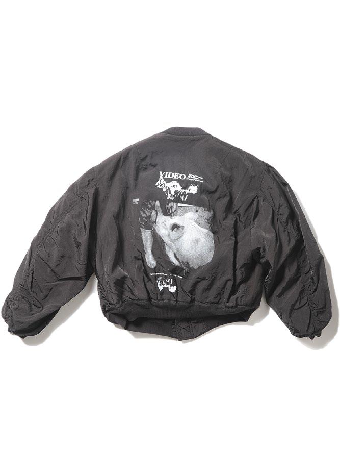 Enfants Riches Deprimes Black zippered bomber