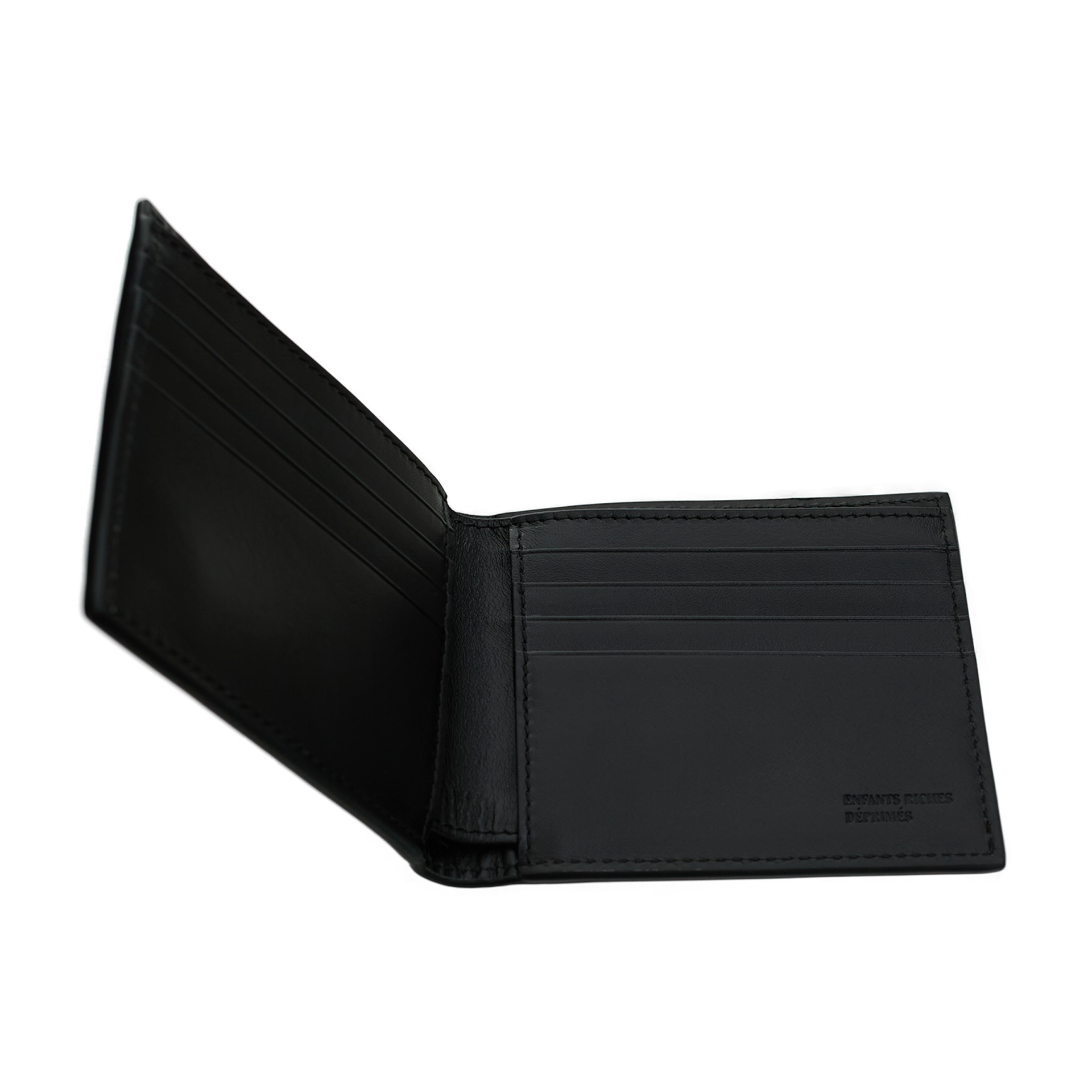 Enfants Riches Déprimés Black leather wallet