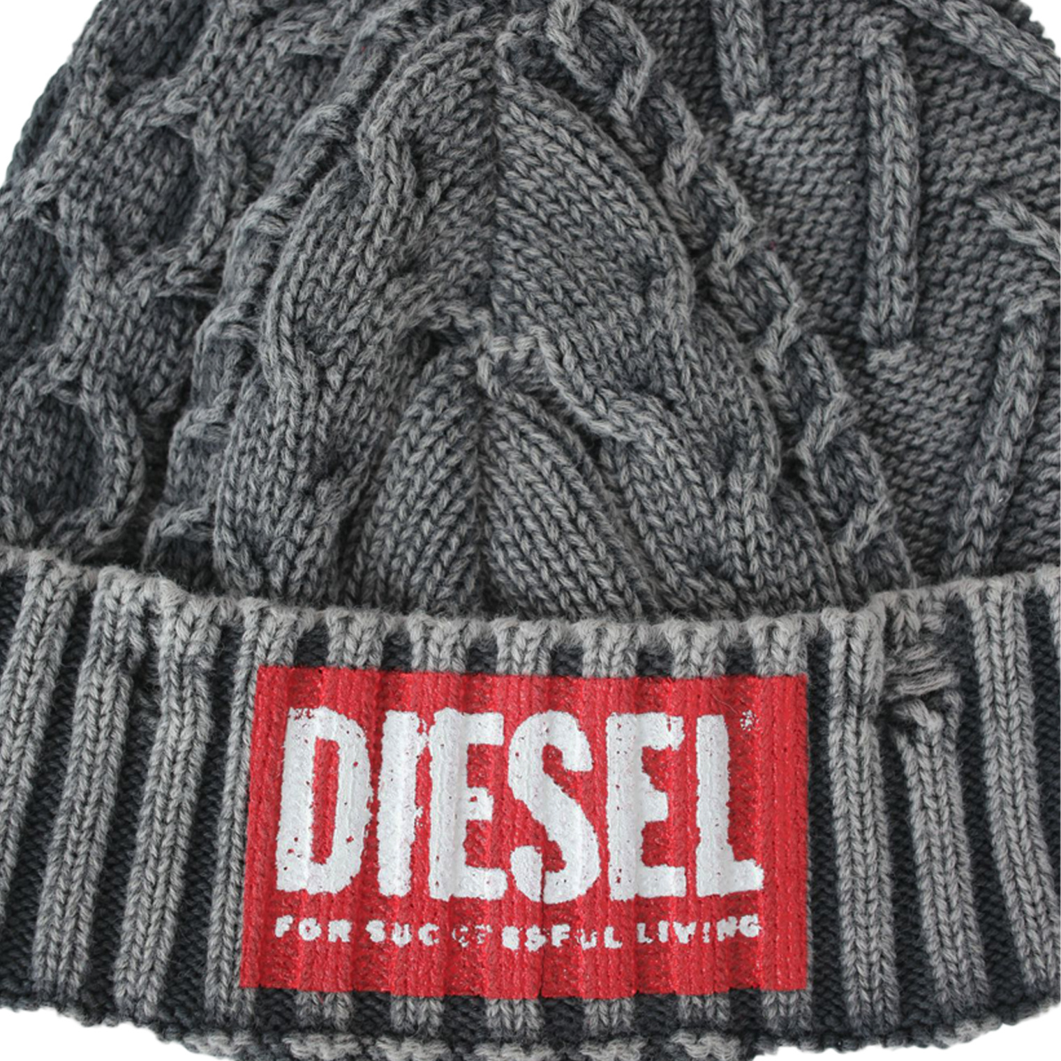 Diesel Faded beanie with logo