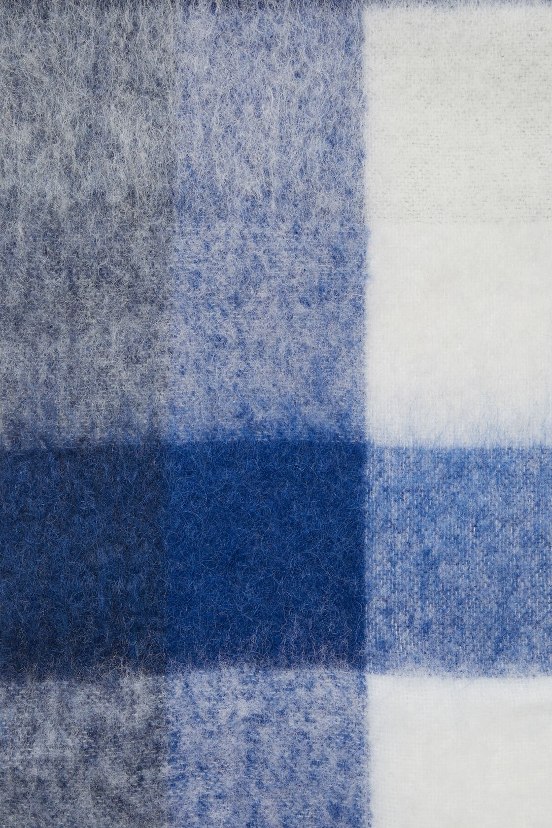 Acne Studios Mohair Checked Scarf
