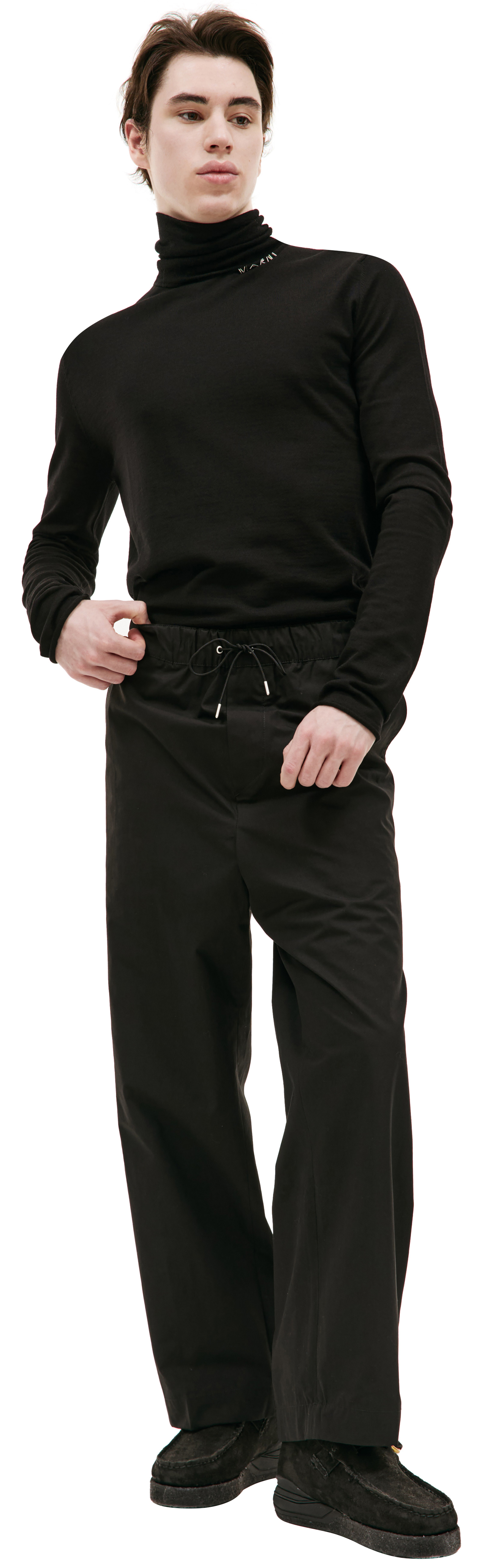 OAMC Black base trousers