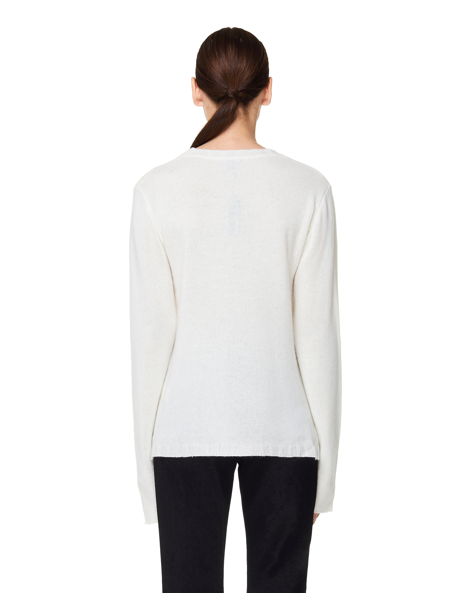 James Perse Ivory Cashmere Sweater