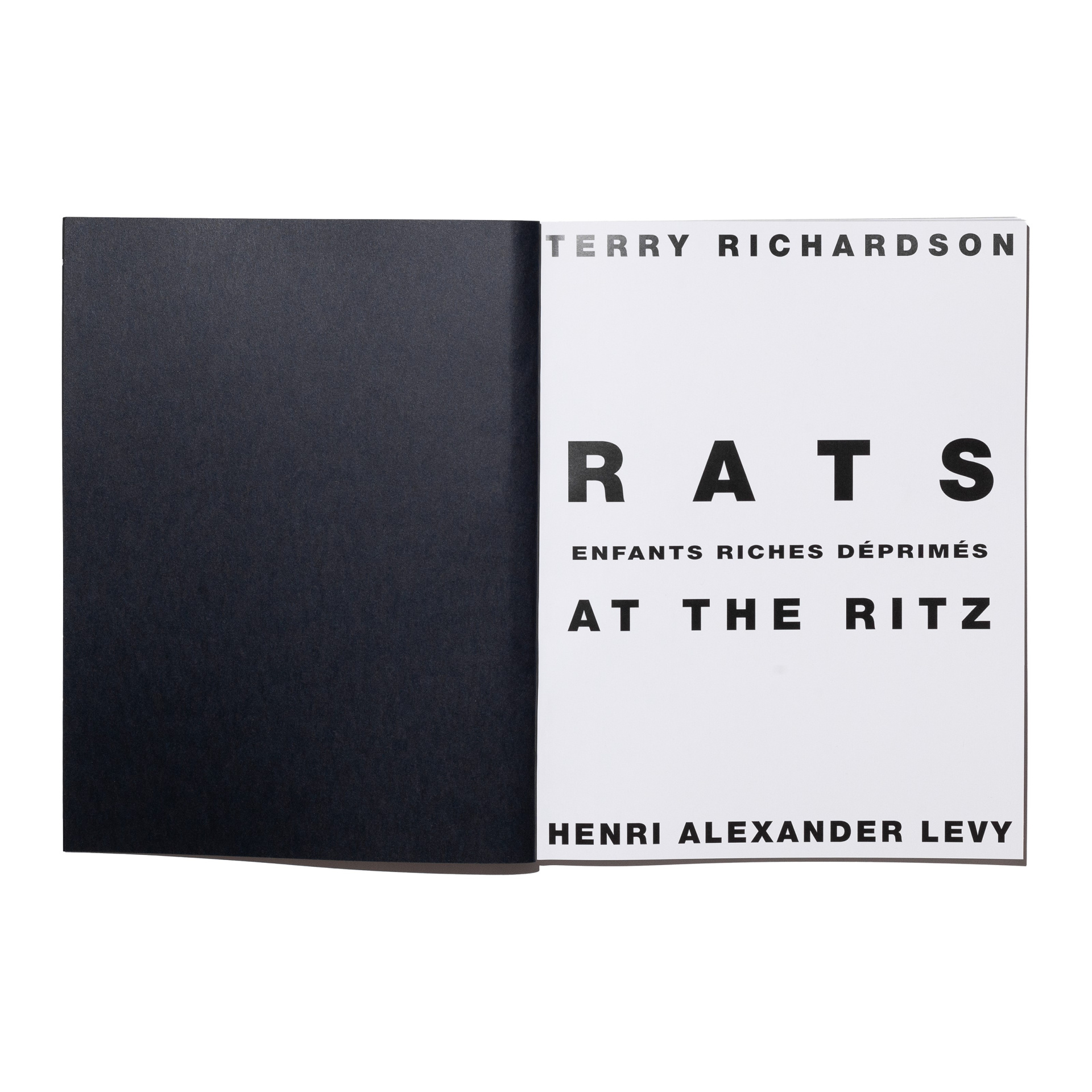 Enfants Riches Déprimés The book RATS AT THE RITZ