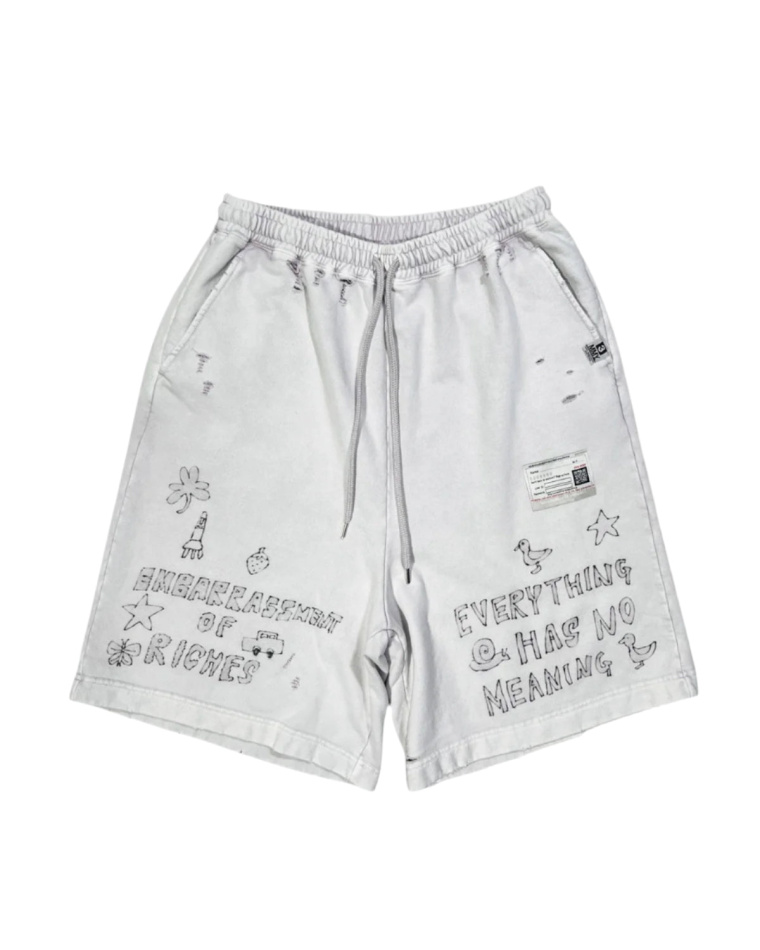 Maison Mihara Yasuhiro Bleached Shorts