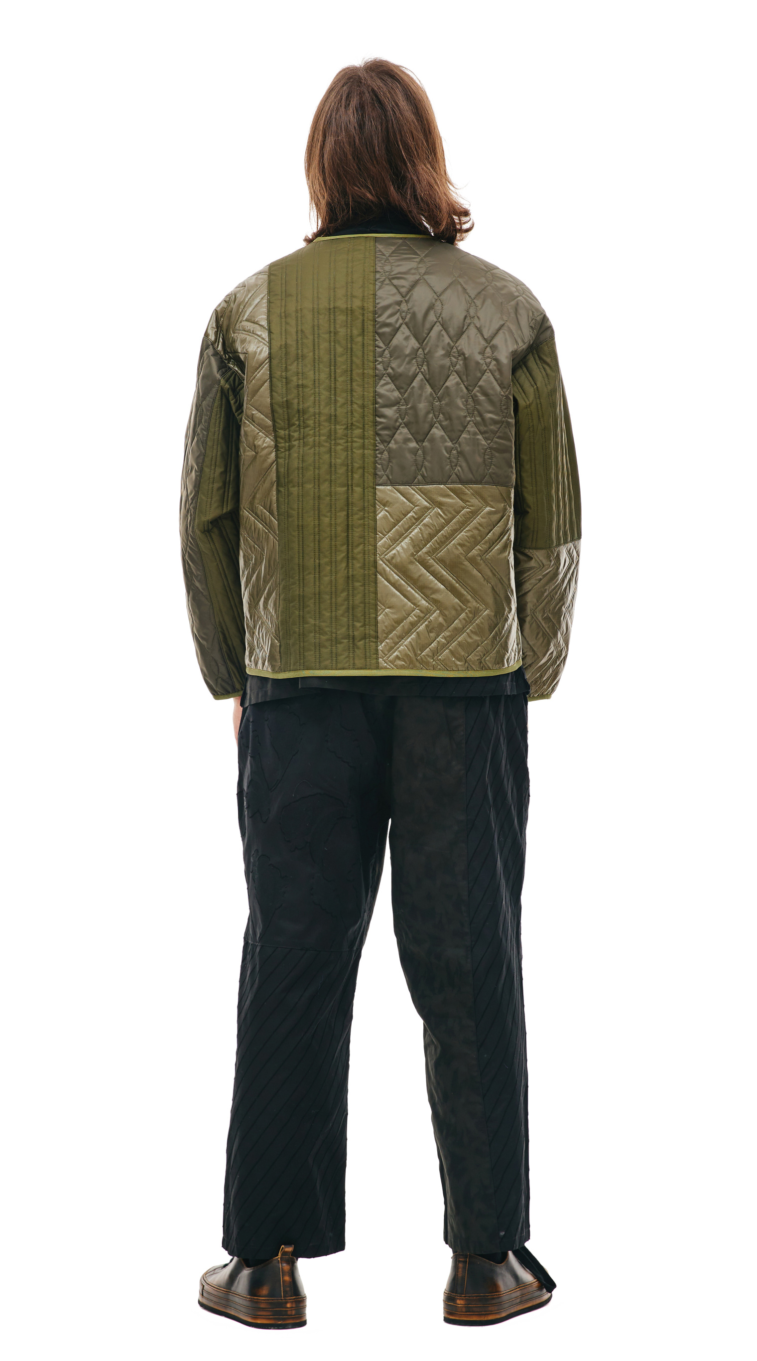 KIMMY Green quilted jacket