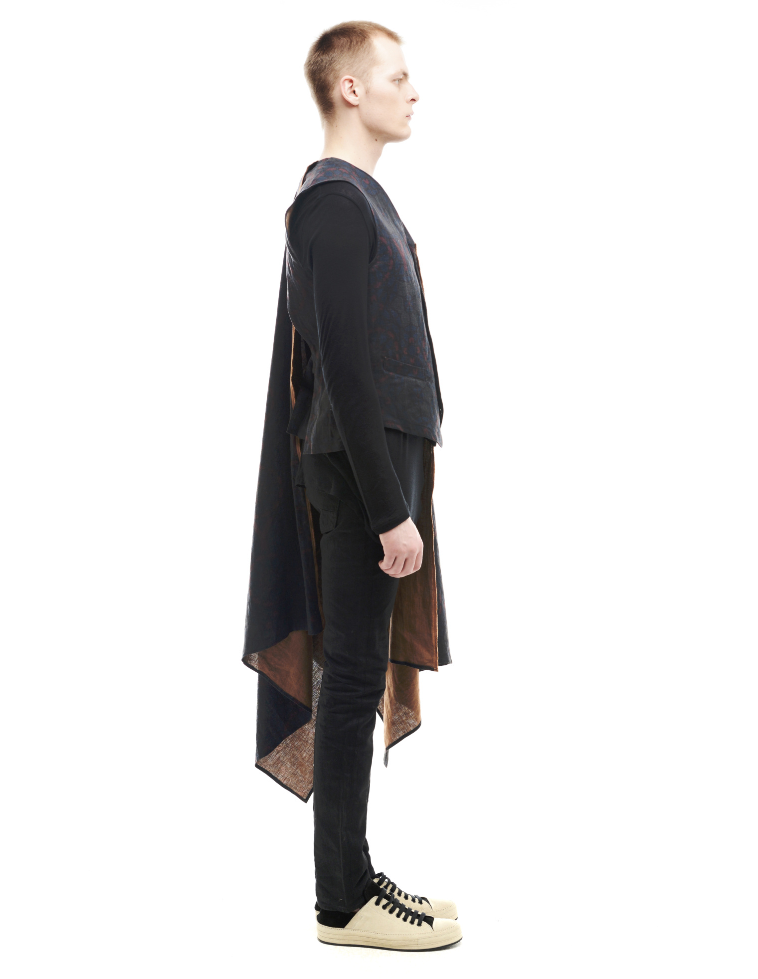 Yohji Yamamoto Льняной жилет
