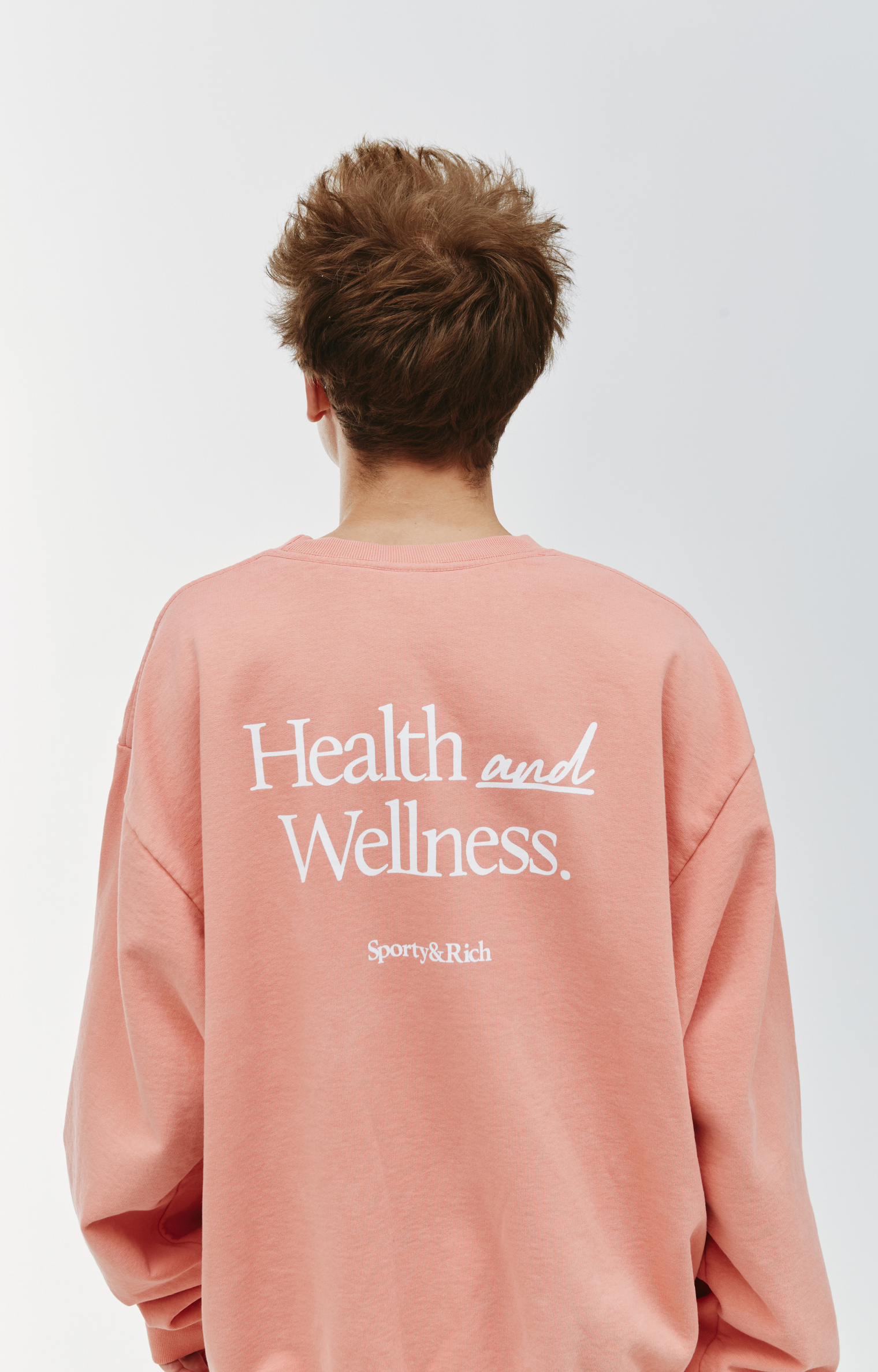 SPORTY & RICH New health sweatshirt