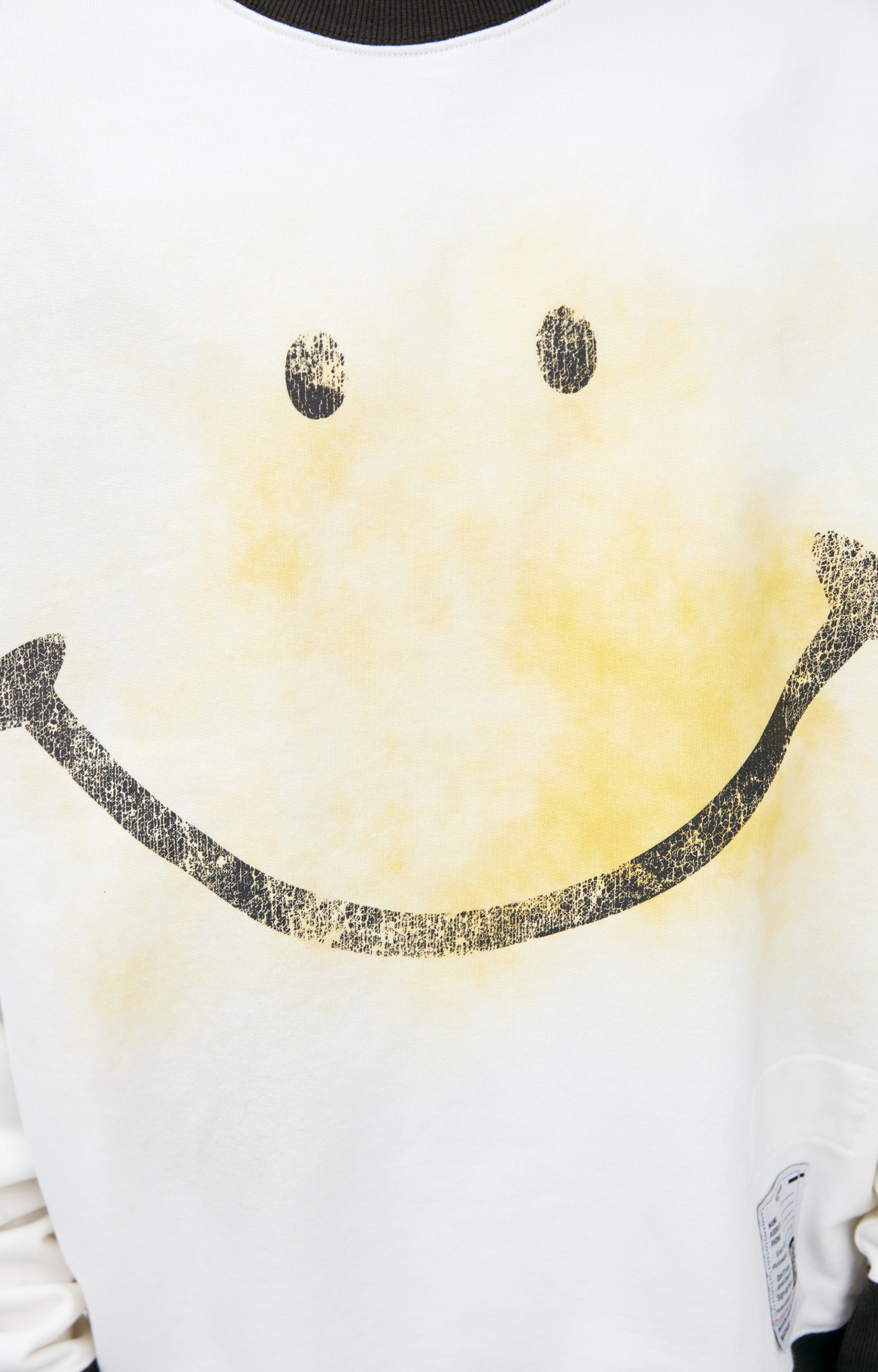 Maison Mihara Yasuhiro White print sweatshirt