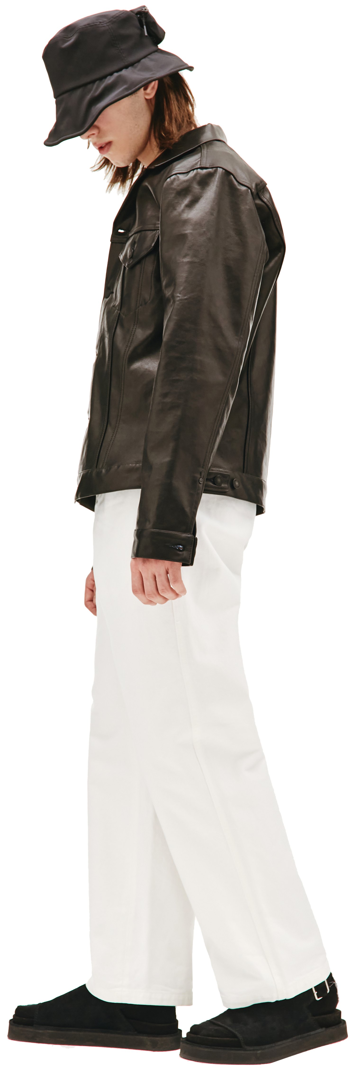 Yohji Yamamoto Кожаная куртка