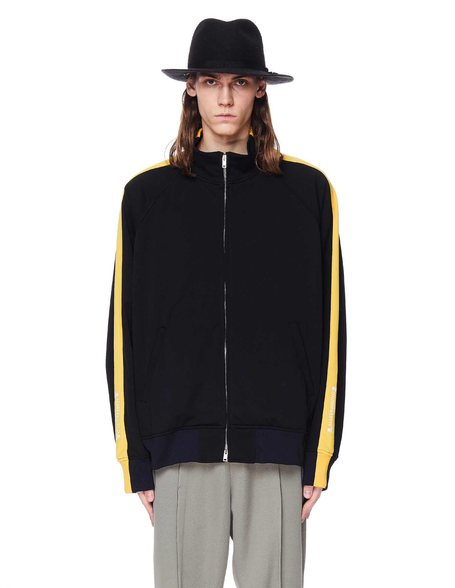 Mastermind WORLD Black & Yellow Track Jacket