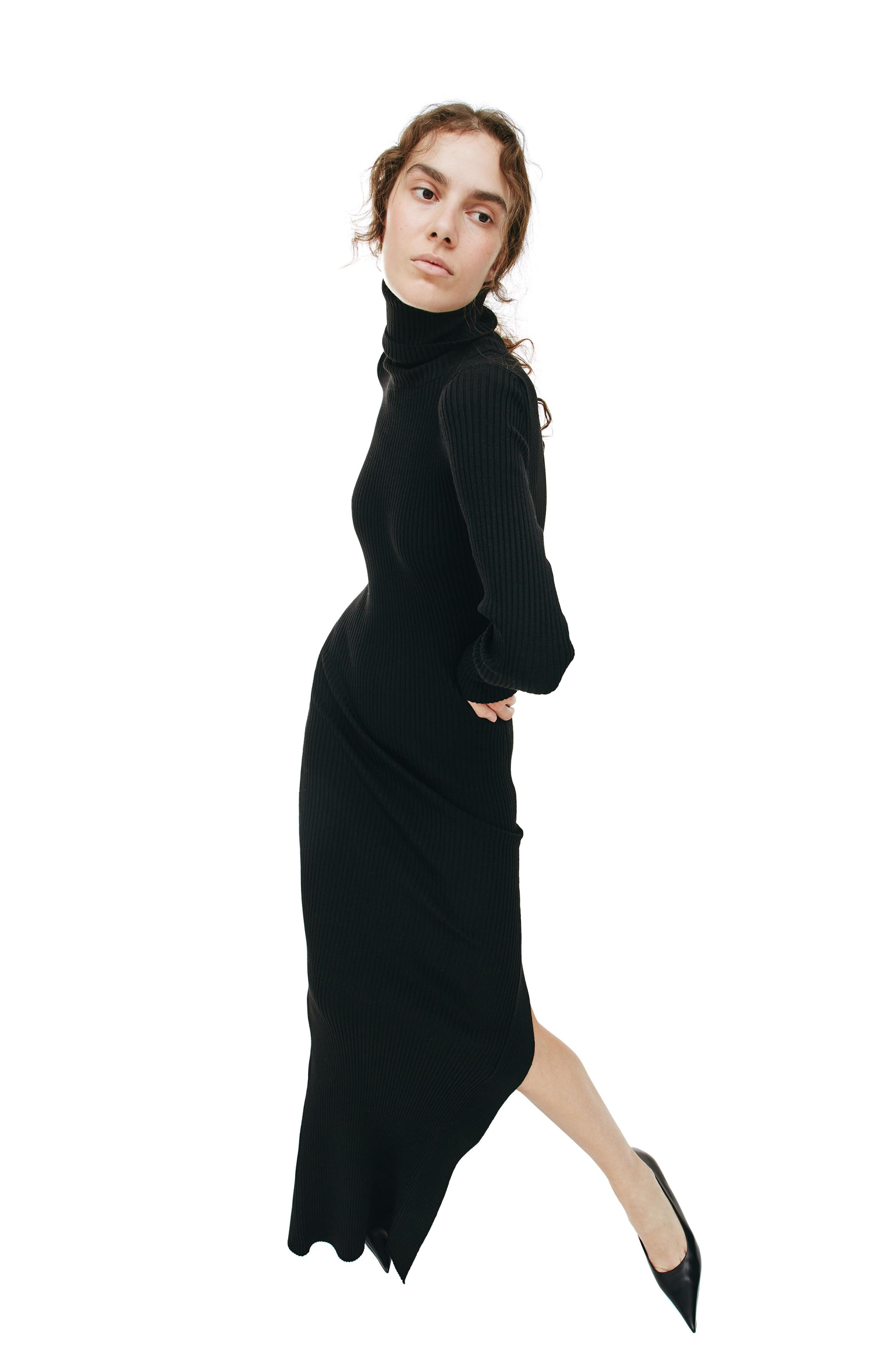VETEMENTS Knitted turtleneck dress