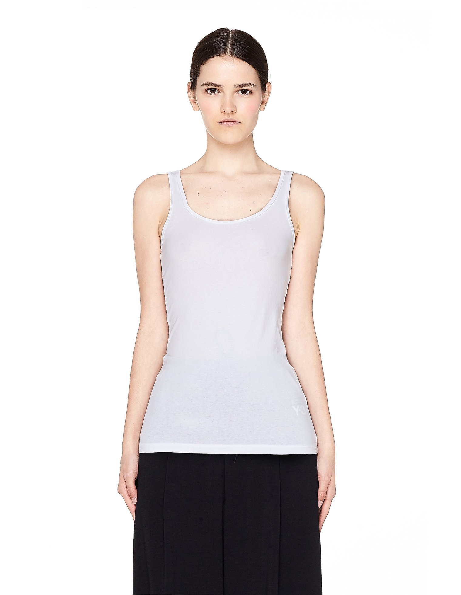 James Perse Supima Cotton White Tank Top