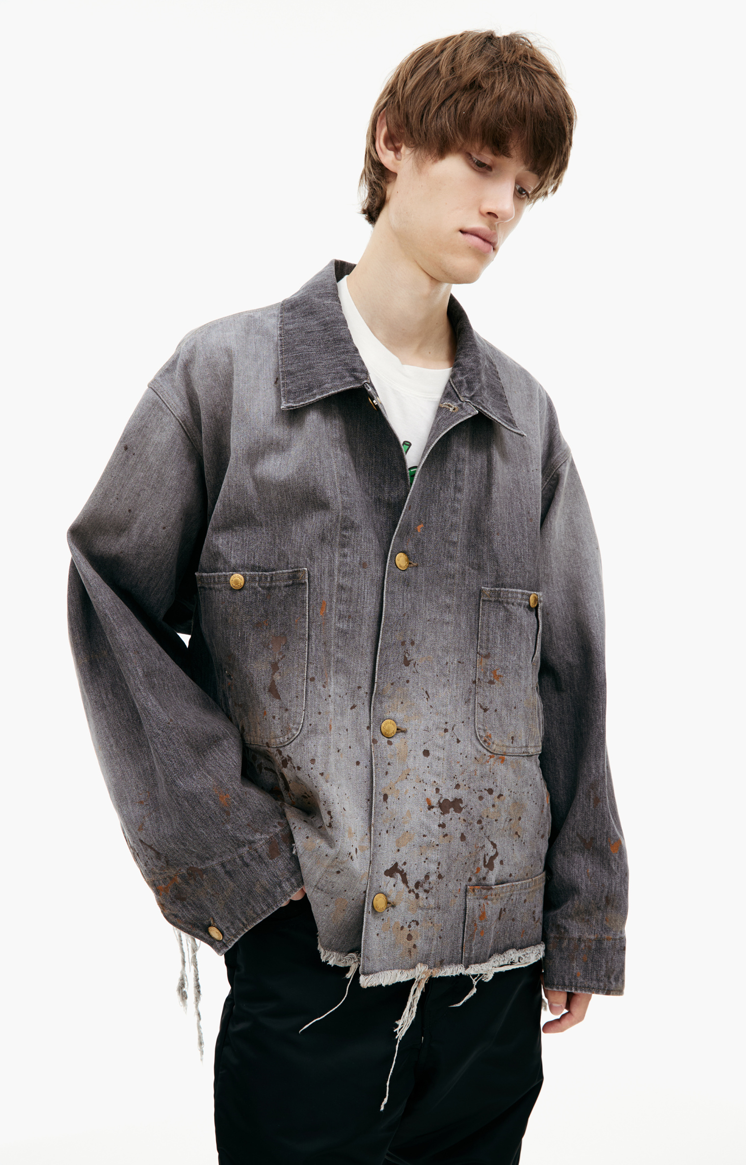 Doublet Monoprint denim jacket