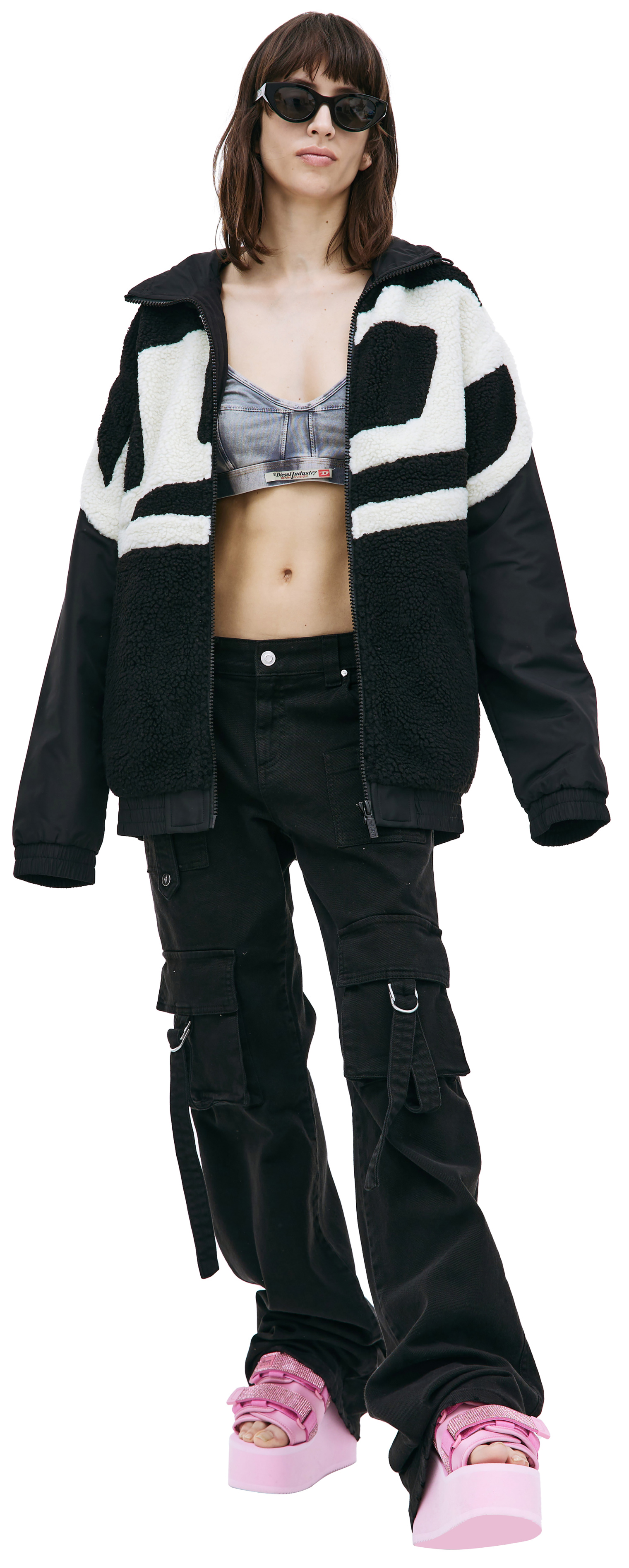 Diesel Black S-Ovady jacket