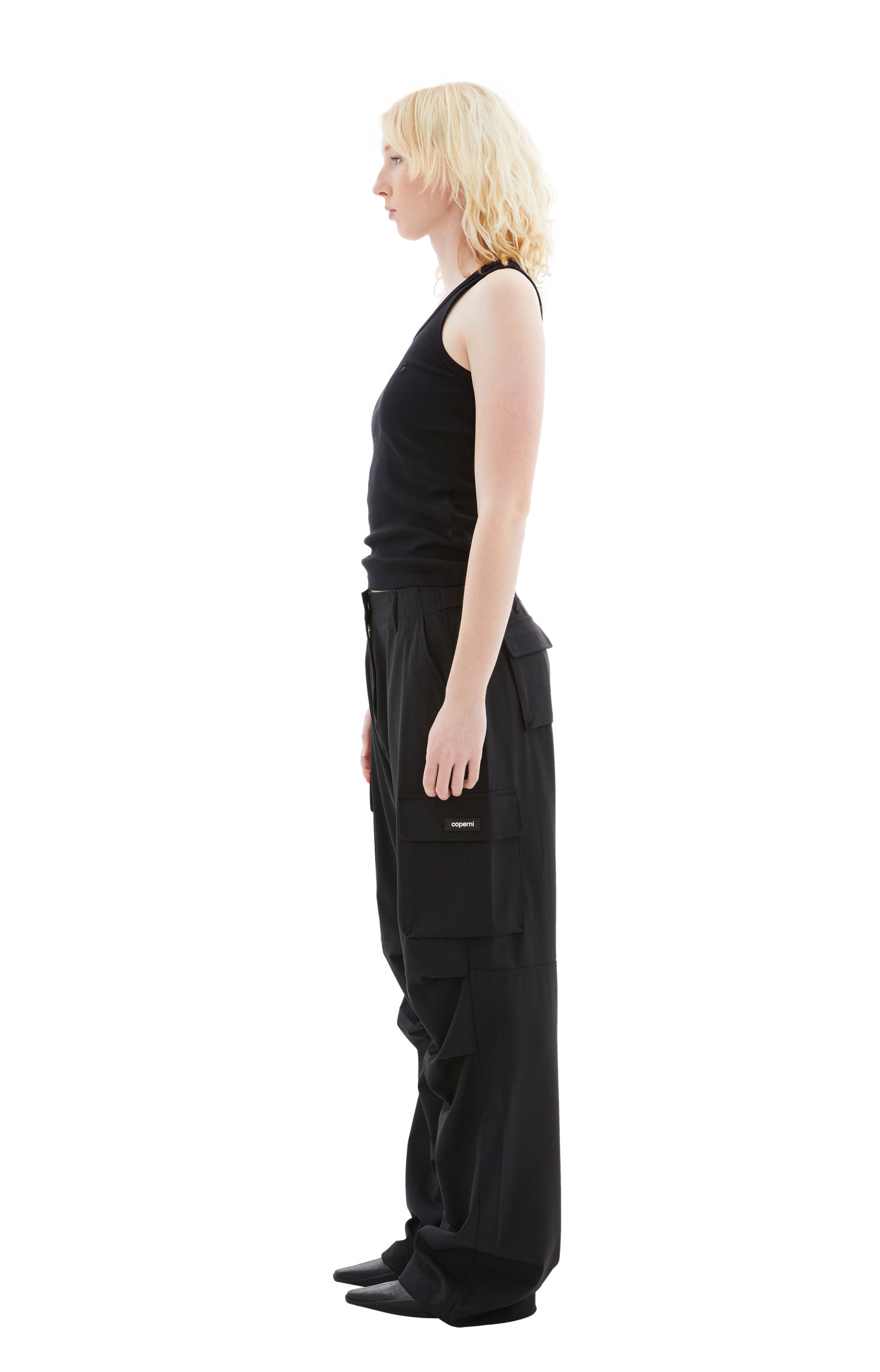 Coperni Tailored Wide Leg Cargo Pants