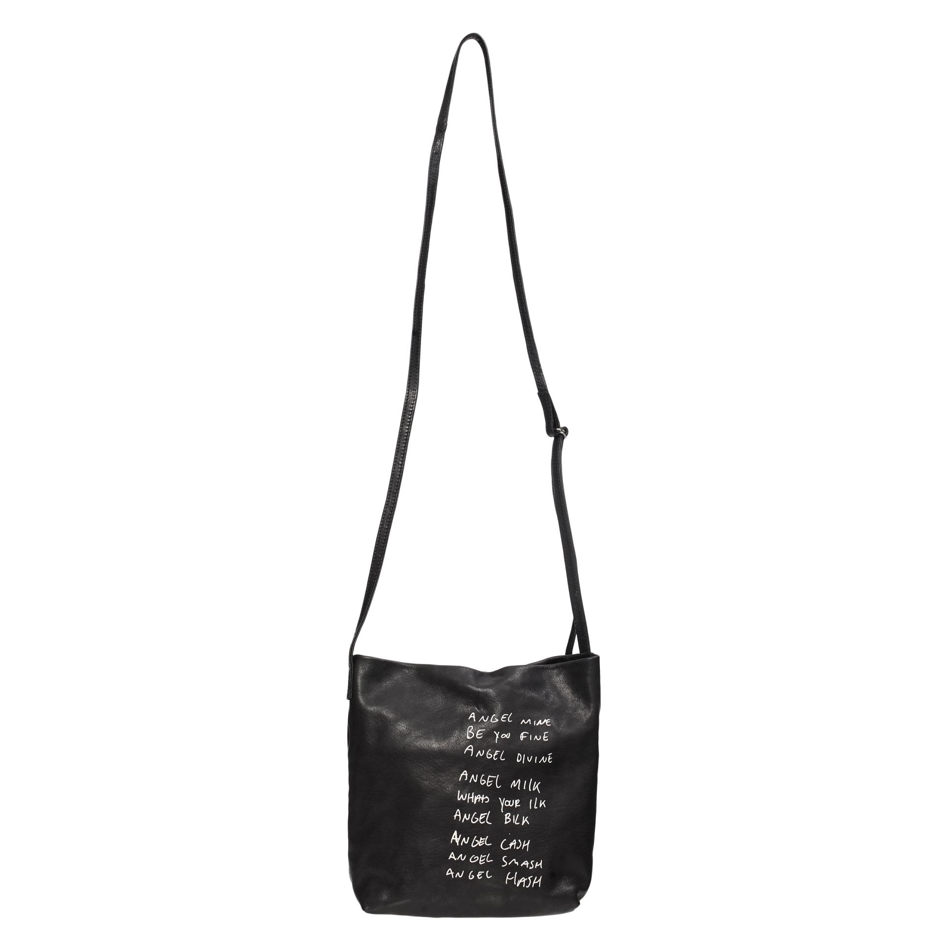 Ann Demeulemeester Black leather bag