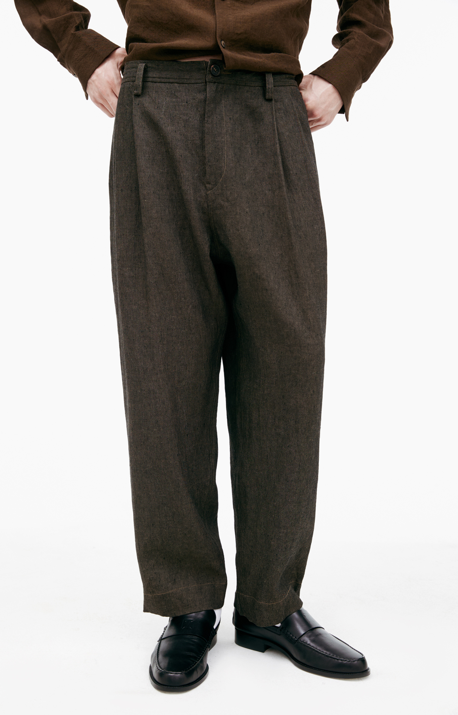 Ziggy Chen Khaki trousers