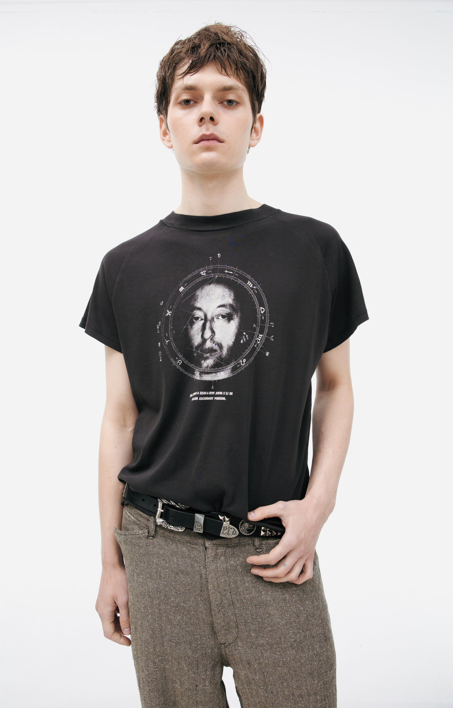 Buy Enfants Riches Déprimés men black printed t-shirts for $690