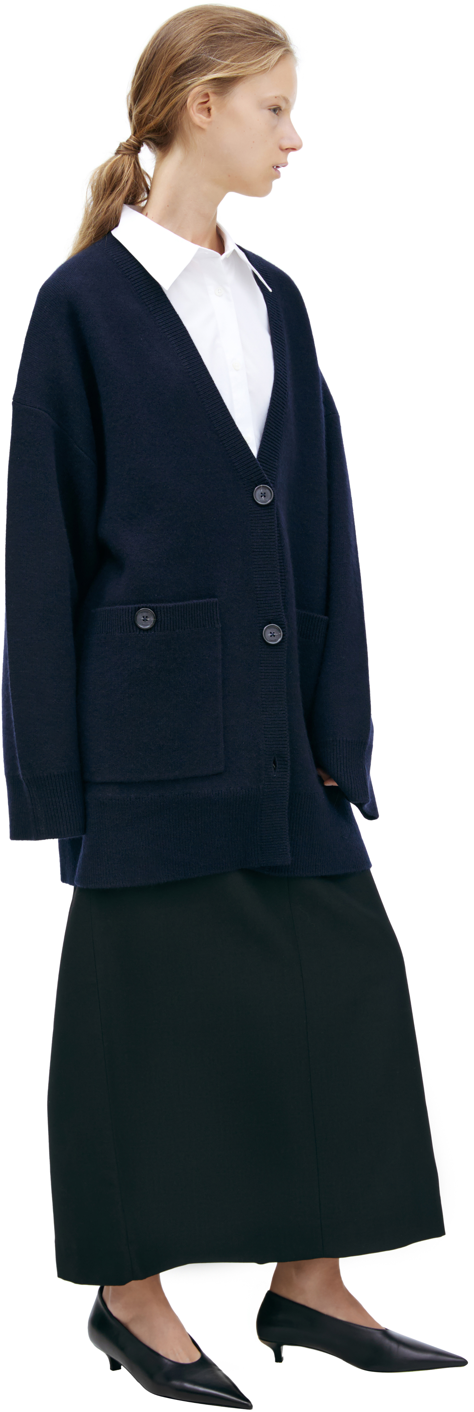 TOTEME Blue cashmere cardigan