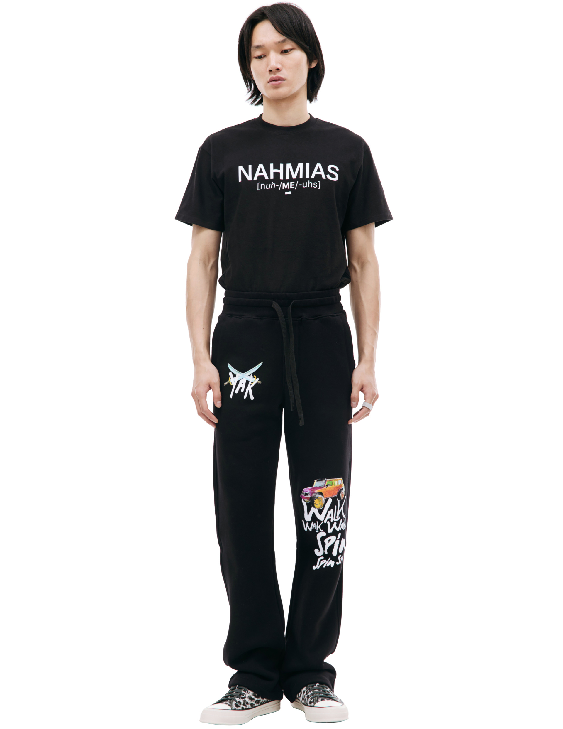 Nahmias Nahmias x Kodak Black printed sweatpants