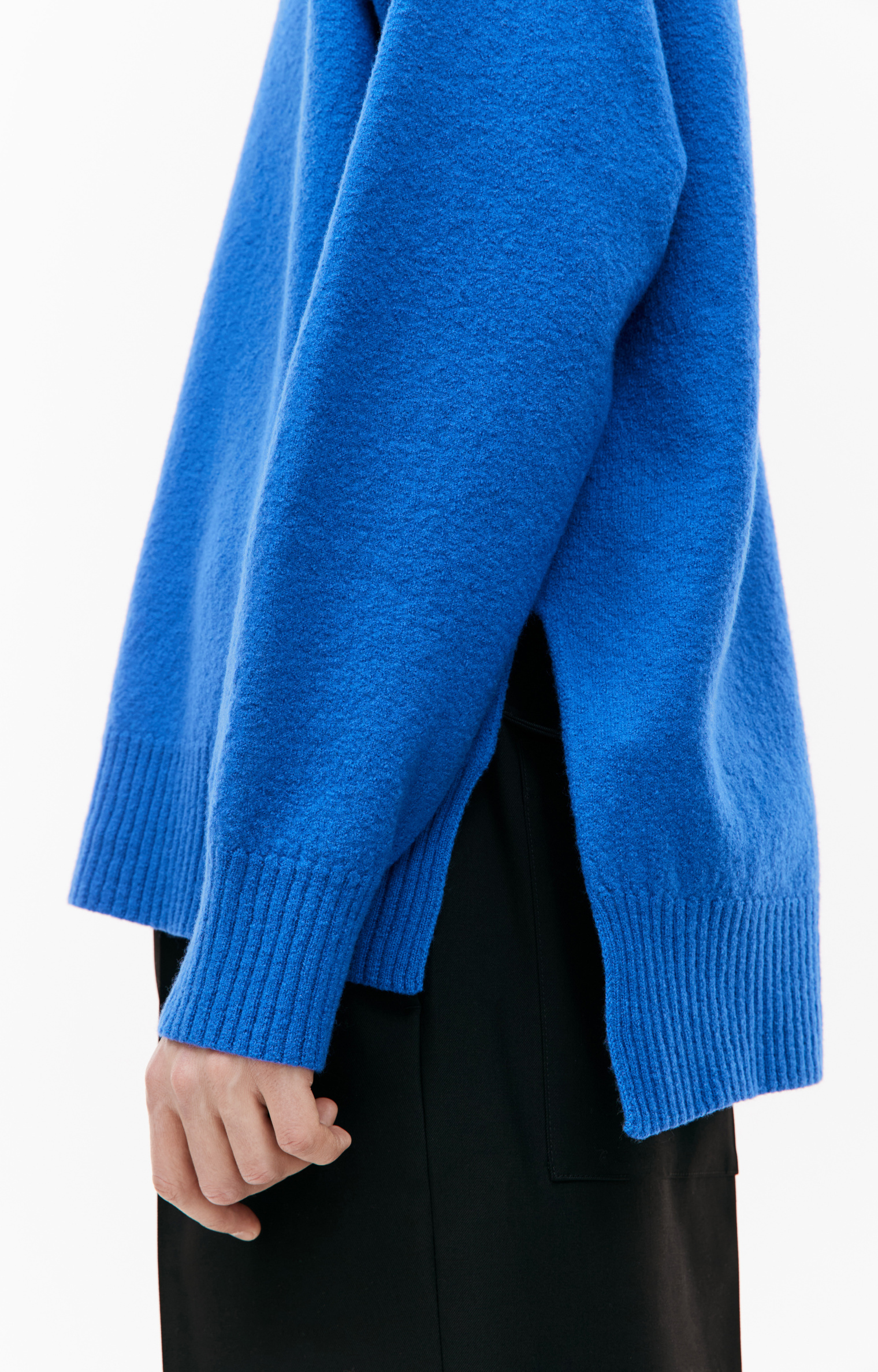 Jil Sander Blue wool sweater