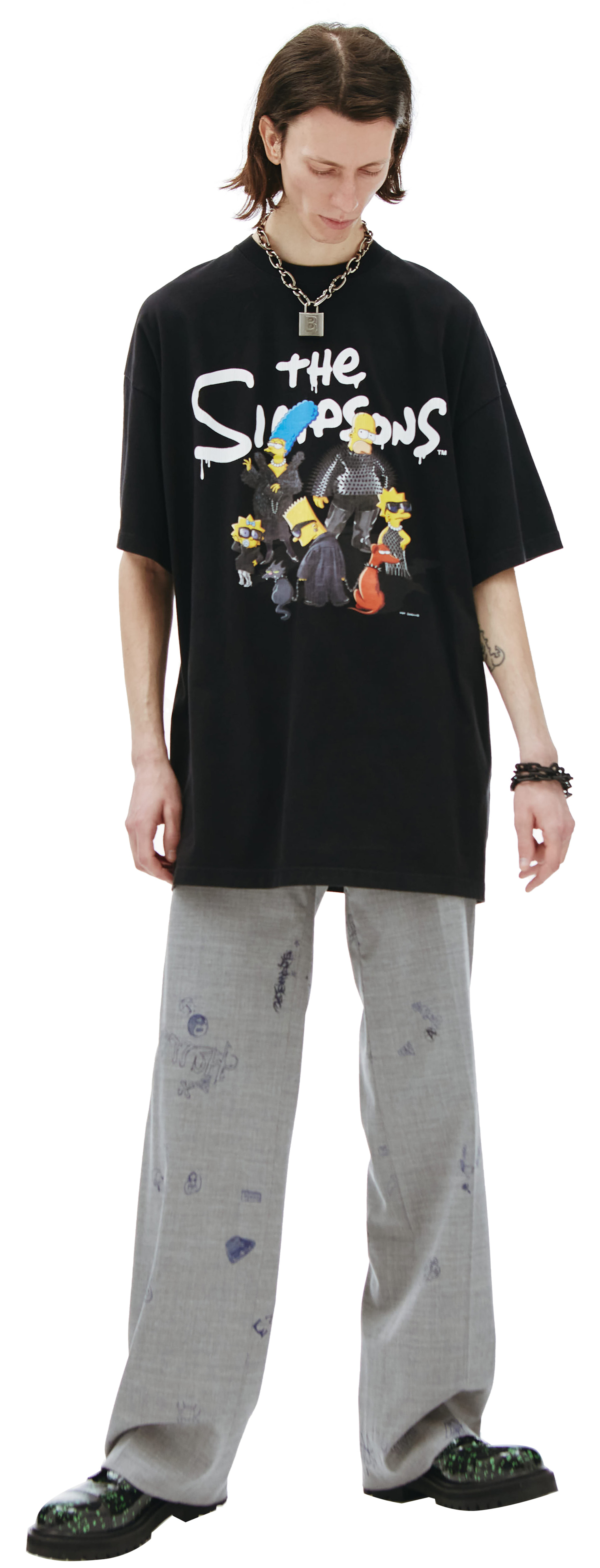 Balenciaga The Simpsons Oversized T-shirts